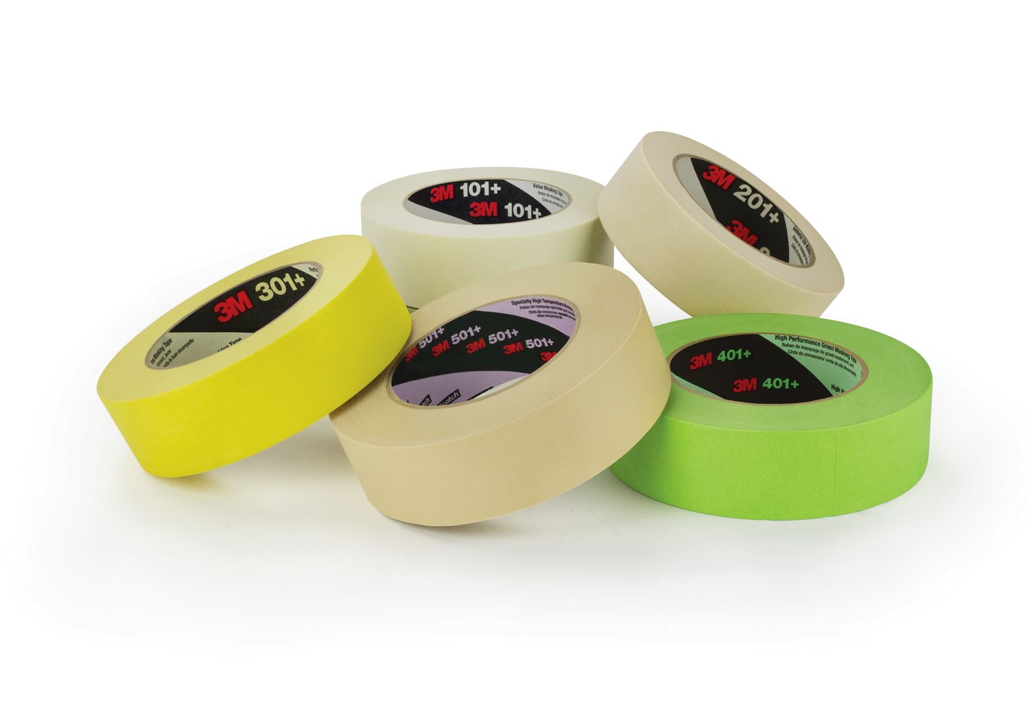 3M Scotch 0.94 in. x 60.1 yds. Masking Tape for Hard-to-Stick