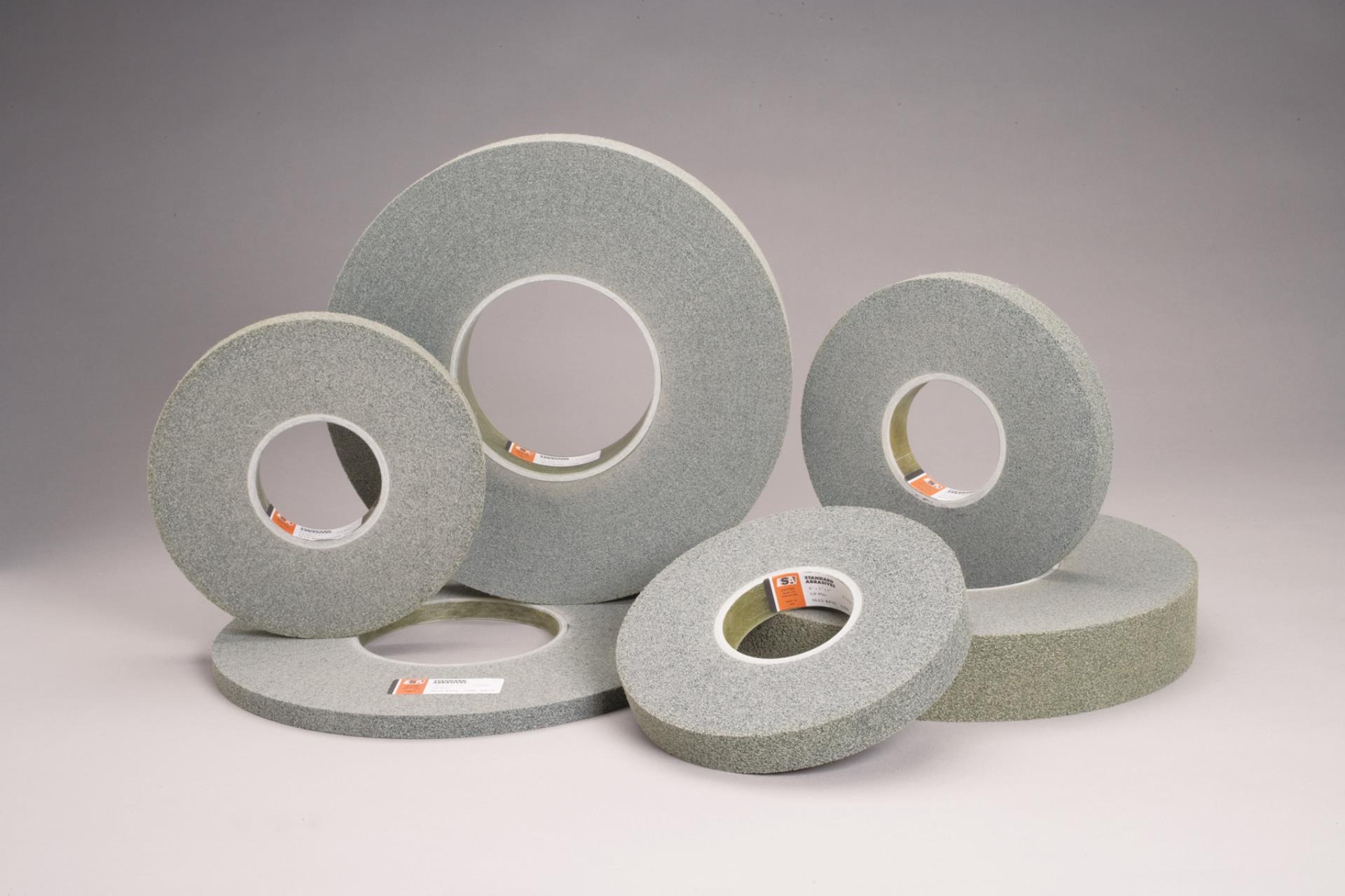 00051115332128 Standard Abrasives™ GP Plus Wheel 853953, 12 in x in x  in 8S FIN, per case Aircraft products deburring--finishing-wheels  9341634