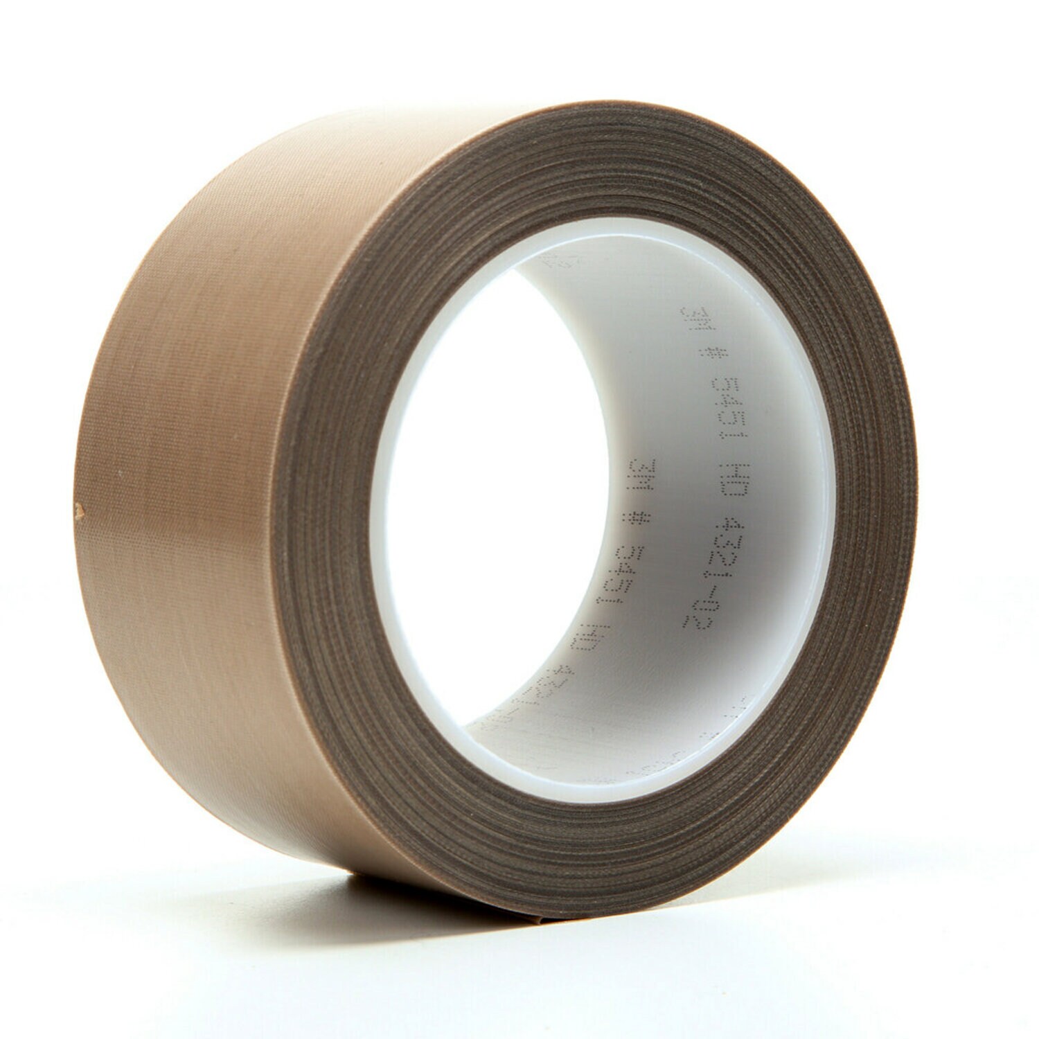 7000029153 - 3M PTFE Glass Cloth Tape 5451, Brown, 2 in x 36 yd, 5.6 mil, 6 rolls
per case, Boxed