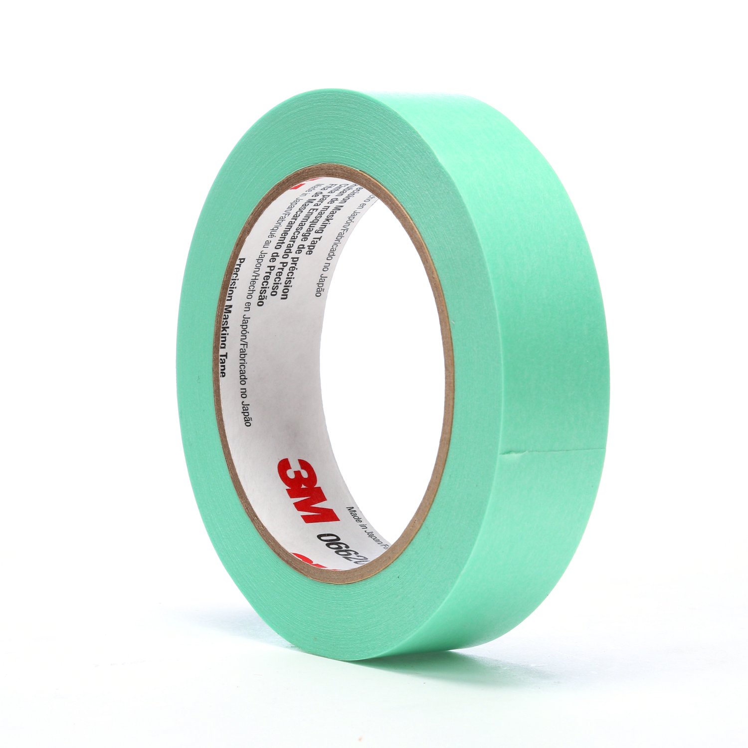 7100031598 - 3M Precision Masking Tape, 06620, 1 in x 60 yds 12 roles per case