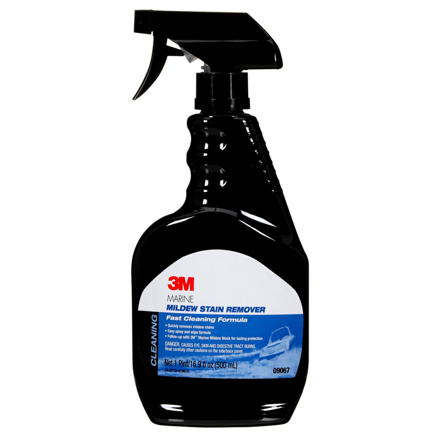 7000120130 - 3M Marine Mildew Stain Remover, 09067, 16.9 fl. oz., 6 per case