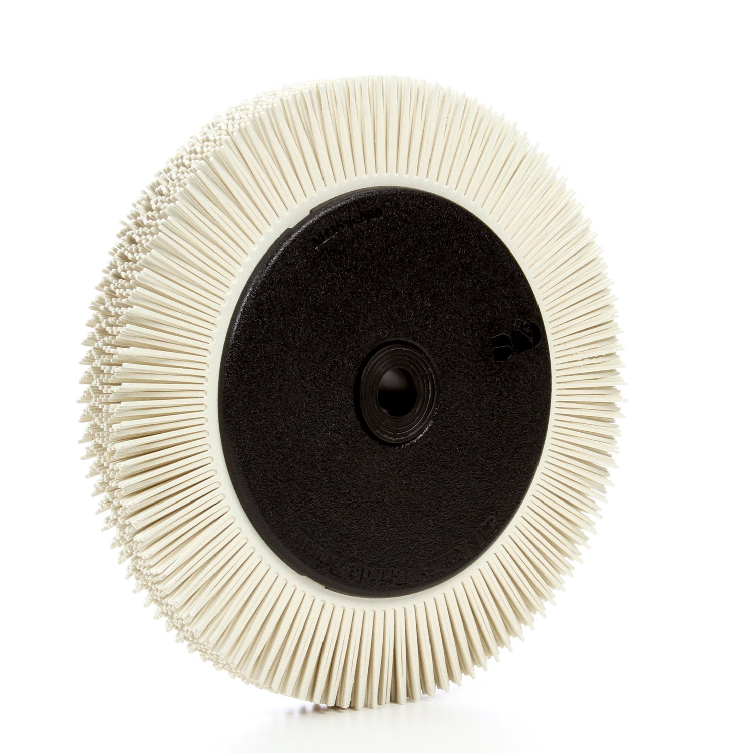 7100138334 - Scotch-Brite Radial Bristle Brush, 8 in x 1 in x 1-1/4 in 120 with
Flange, 2 ea/Case