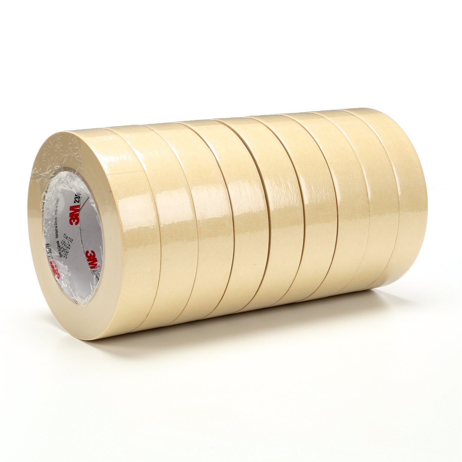 7000123879 - 3M Masking Tape 2308, Tan, 24 mm x 55 m, 5.3 mil, 36/case