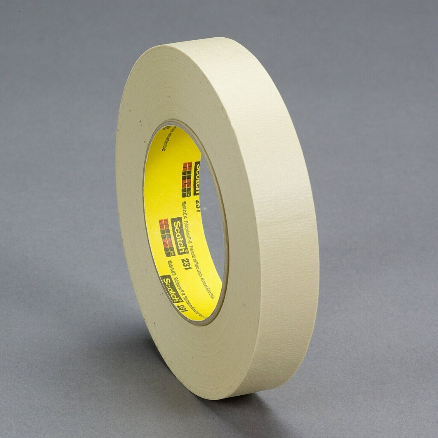Utility Tape 1 1/2 x 60 Yards, 4.3 Mil - General Purpose Masking Tape [12  Pcs]