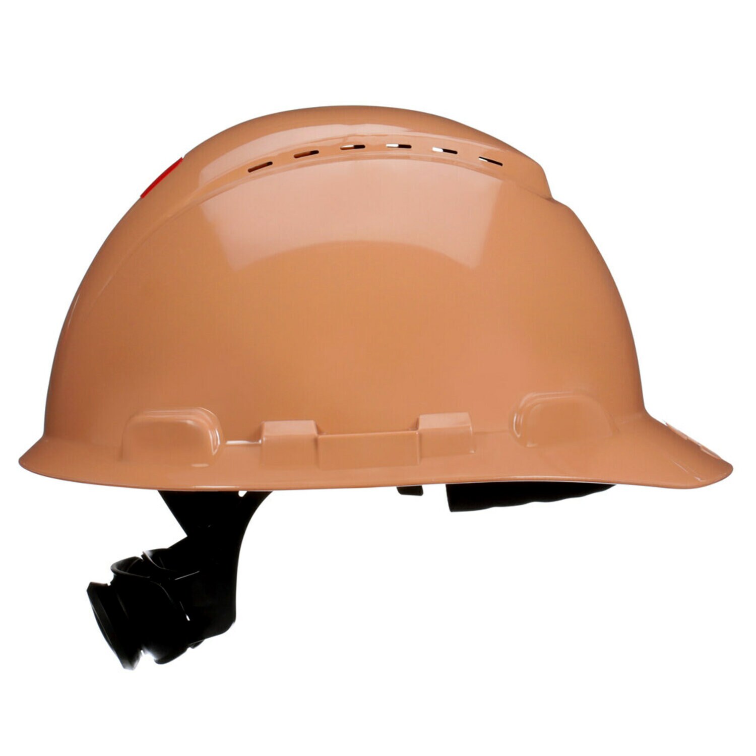 7100239997 - 3M SecureFit Hard Hat H-711SFV-UV,Tan, Vented, 4-Point Pressure Diffusion Ratchet Suspension, with Uvicator, 20 ea/Case