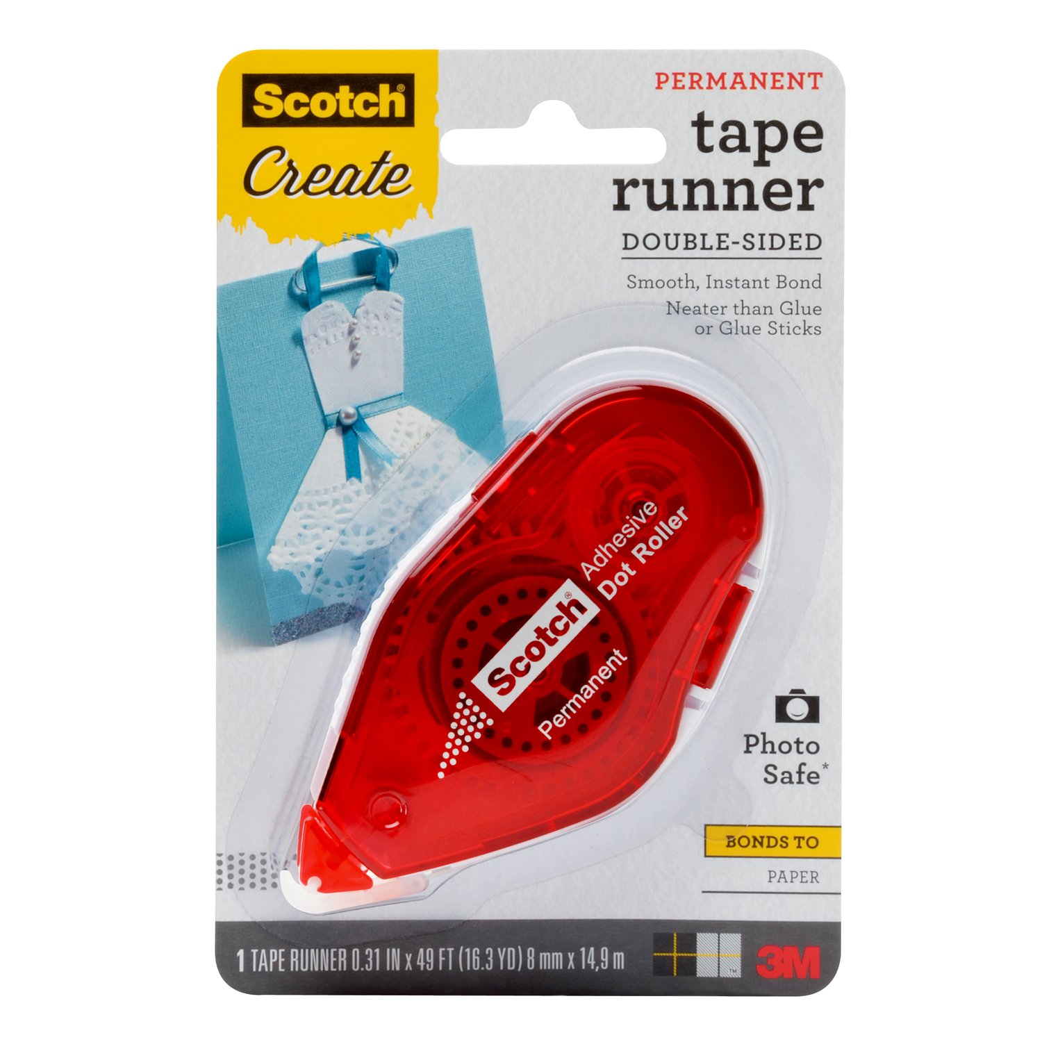 7100271938 - Scotch Tape Runner 055-CFT, .31 in x 49 ft