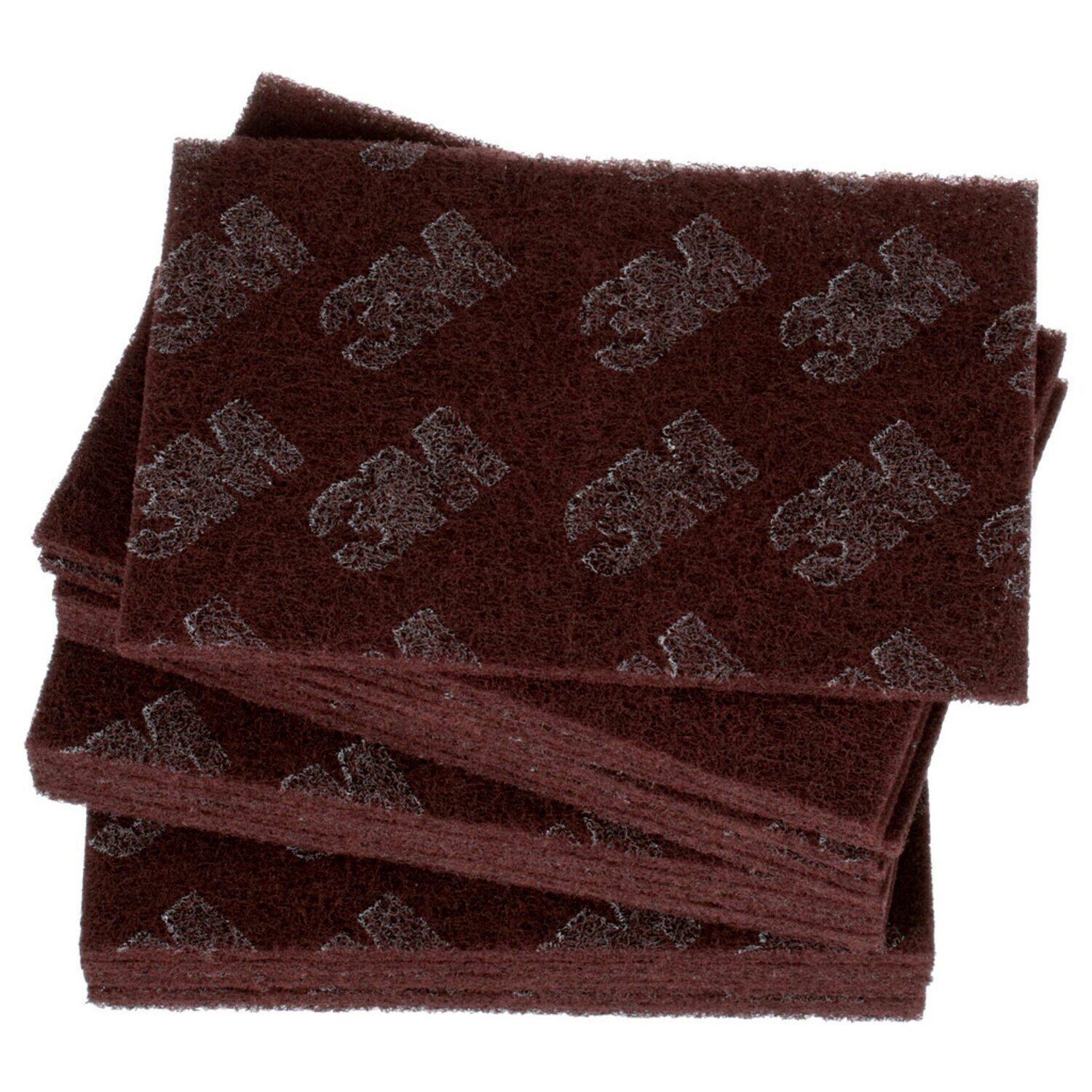 7000120942 - Scotch-Brite Production Hand Pad 8447, HP-HP, A/O Very Fine, Maroon, 6
in x 9 in, 20/Carton, 60 ea/Case