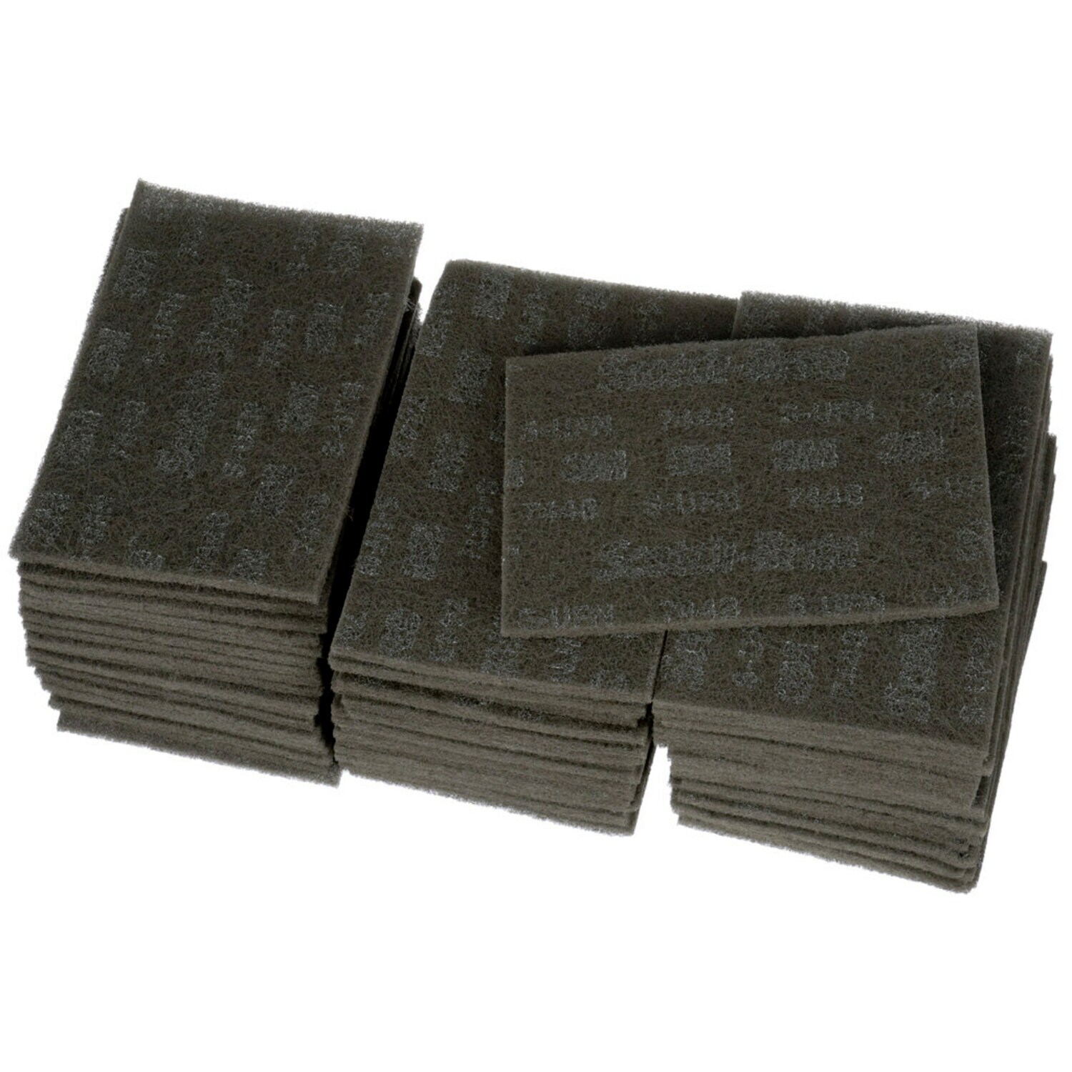 7100141899 - Scotch-Brite Hand Pad 7448B, HP-HP, SiC Ultra Fine, Gray, 6 in x 9 in, 60 ea/Case, Bulk