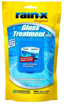 RainX - Rain-X Original Glass Treatment Wipes 25/Pack