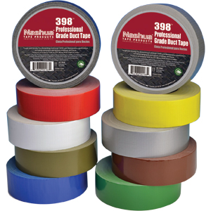 NASHUA 398 Duct Tape,48mm x 55m,11 mil,Red 
