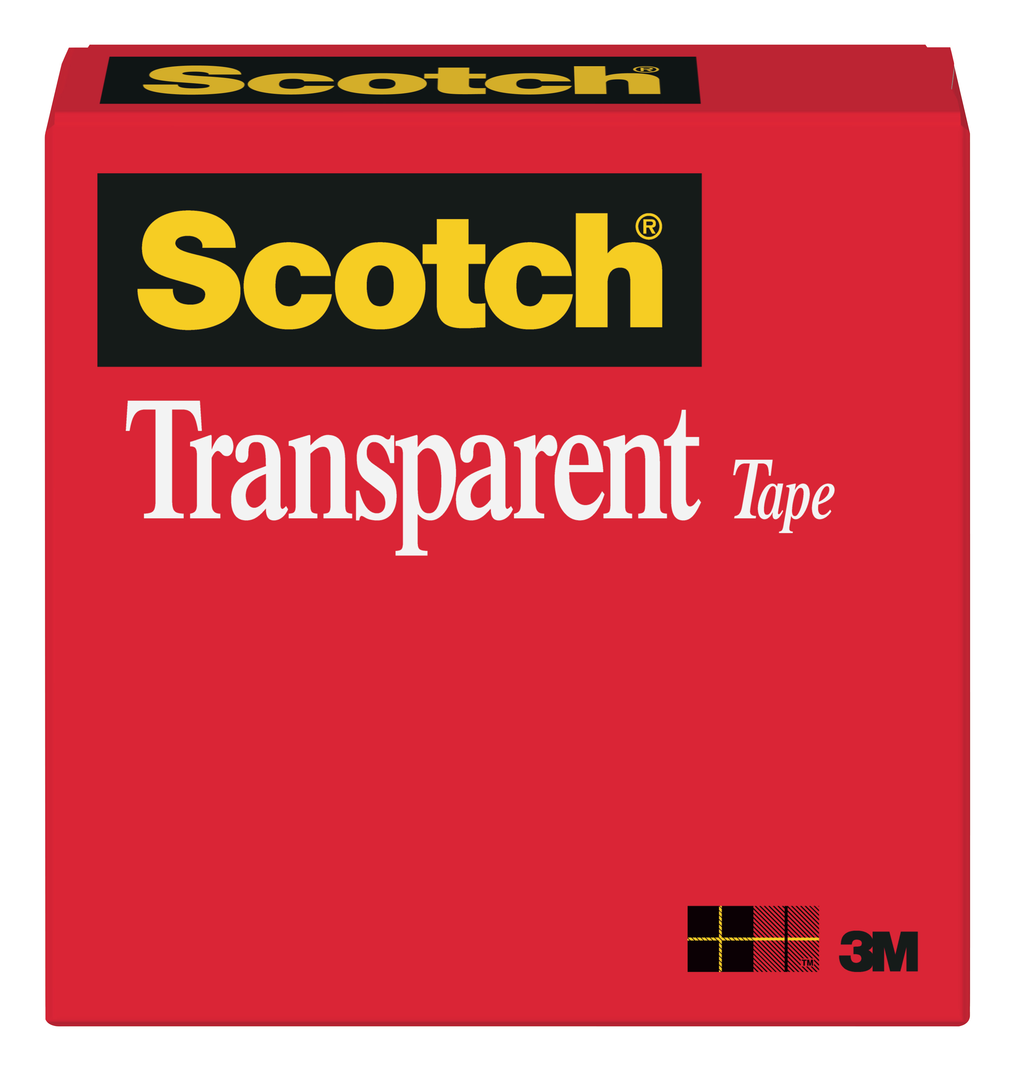 00051131068216 Scotch® Transparent Tape 600, 1/2 in x 2592 in (12,7 x  65,8 m) Aircraft products Tapes 6327931