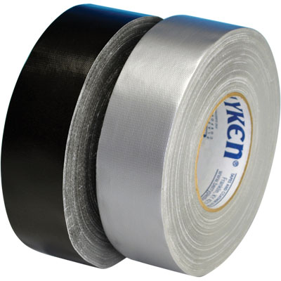 4x 3" IPG 9 Mil Cloth Gray Duct Tape Waterproof Hand Tearable UV Resistant 60yd 