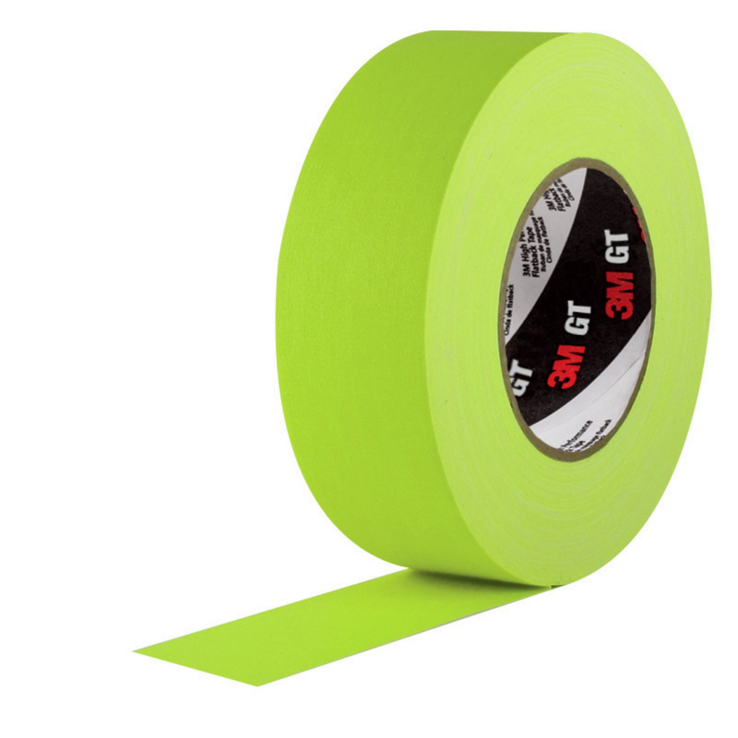 7010312518 - 3M Premium Matte Cloth (Gaffers) Tape GT2, Fluorescent Yellow, 48 mm x
50 m, 11 mil, 24/Case