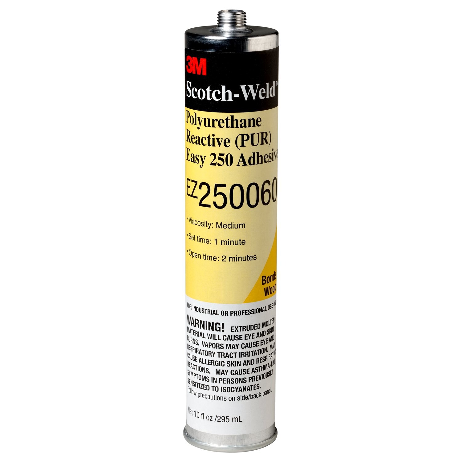 7000046531 - 3M Scotch-Weld PUR Adhesive EZ250060, Off-White, 1/10 Gallon Cartidge,
5 Each/Case