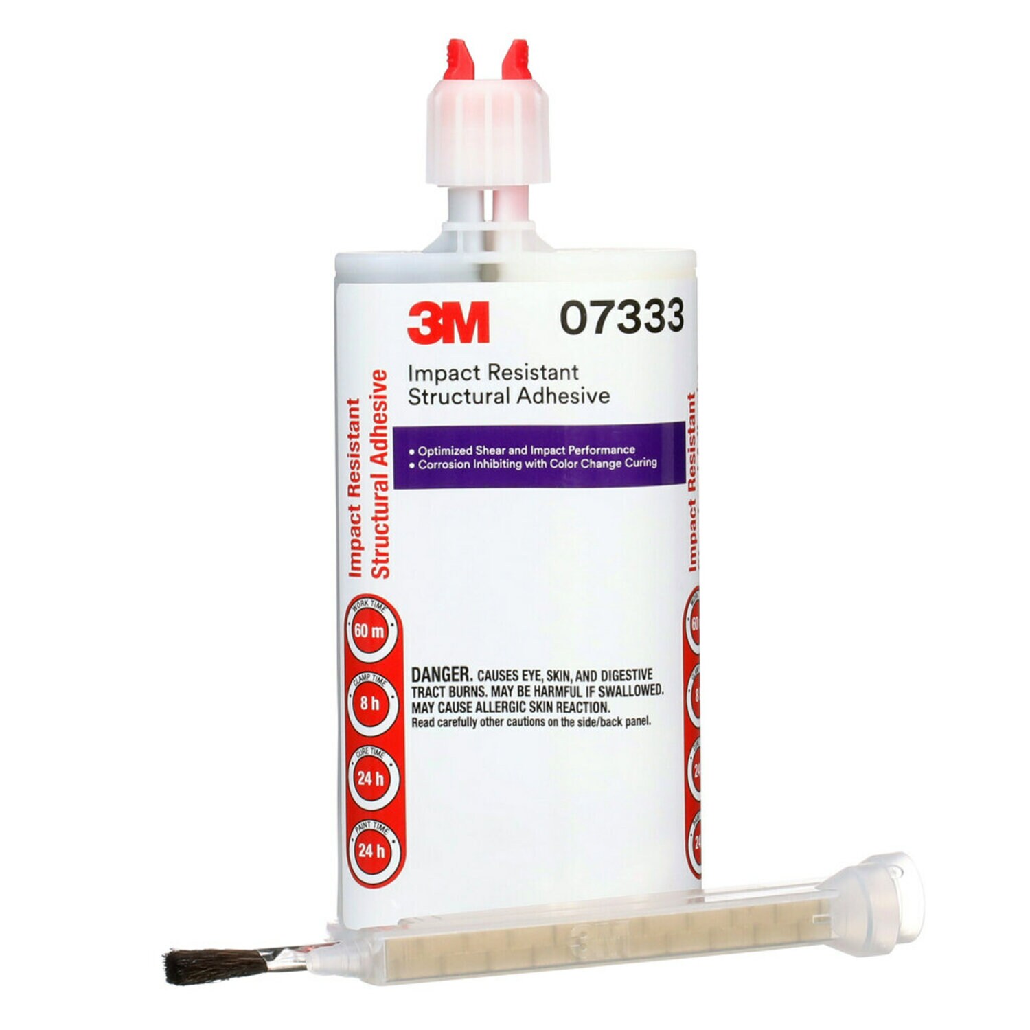 3M 07333 Impact Resistant Structural Adhesive Cartridge - 200 ml