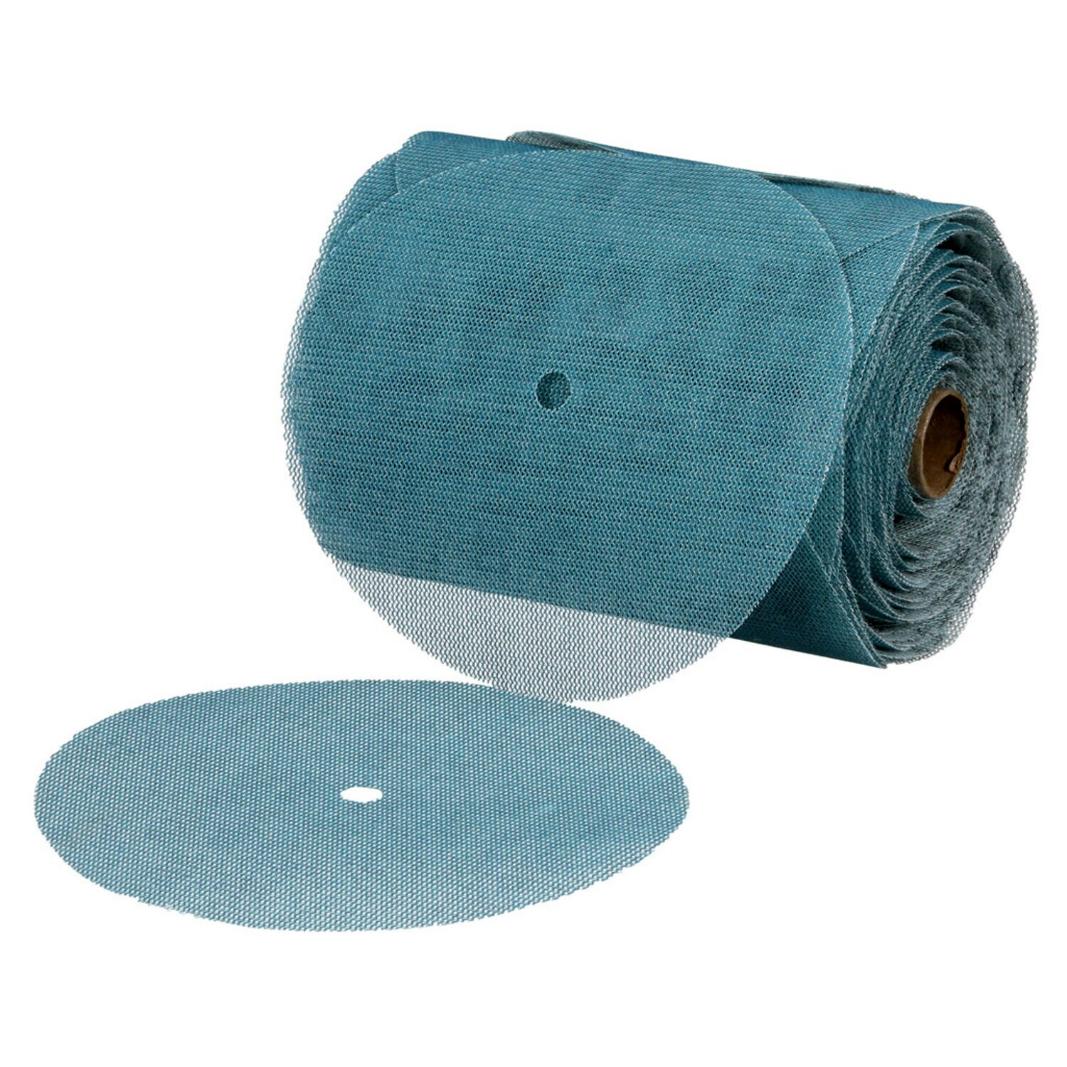 7100254374 - 3M Blue Net Disc Roll 36423, 180, 6 in, 100 Discs/Roll, 8 Rolls/Case