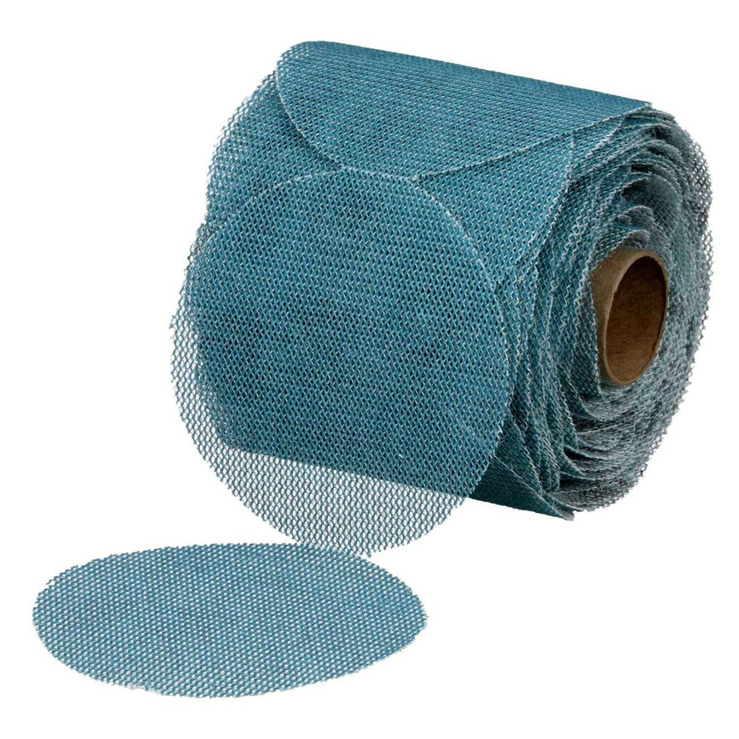 7100254364 - 3M Blue Net Disc Roll 36452, 180, 3 in, 100 Discs/Roll, 8 Rolls/Case