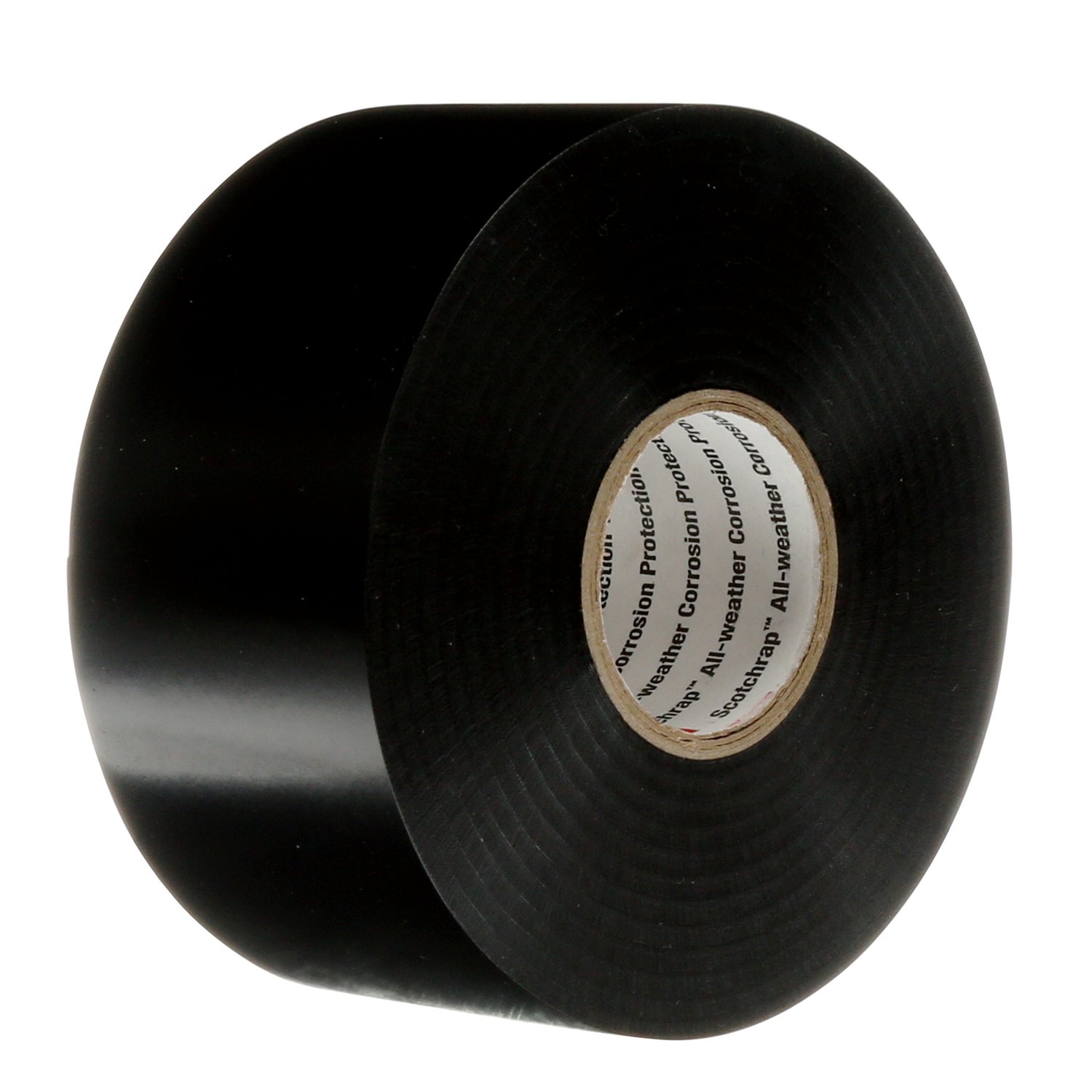 3M Scotchrap Vinyl Corrosion Protection Tape 50, 2 in x 100 ft, Unprinted,  Black, 10 rolls/Case