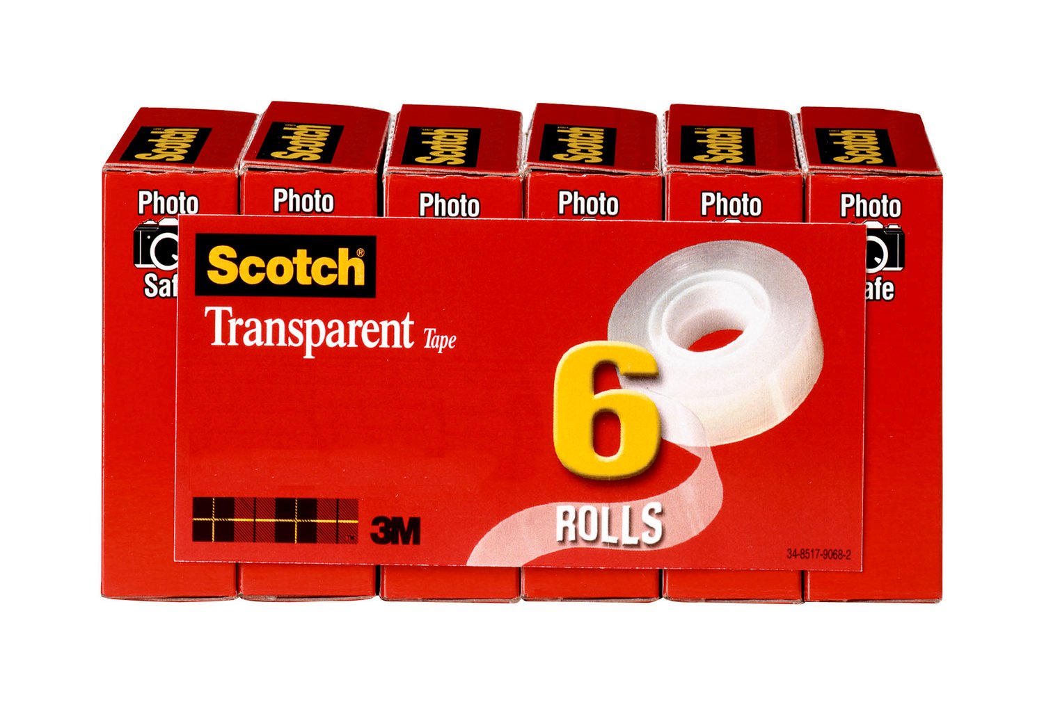 7010341635 - Scotch Tape 600-6PK 3/4 in x 1296 in