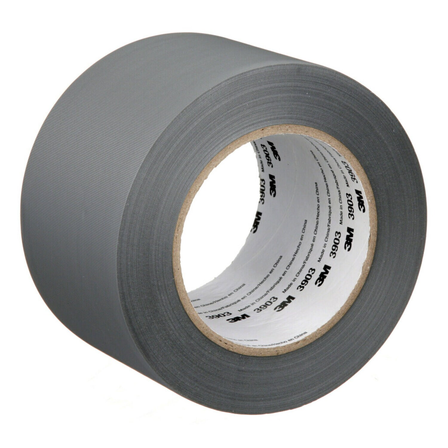 7100152407 - 3M Vinyl Duct Tape 3903, Gray, 3 in x 50 yd, 6.5 mil, 18 Rolls/Case,