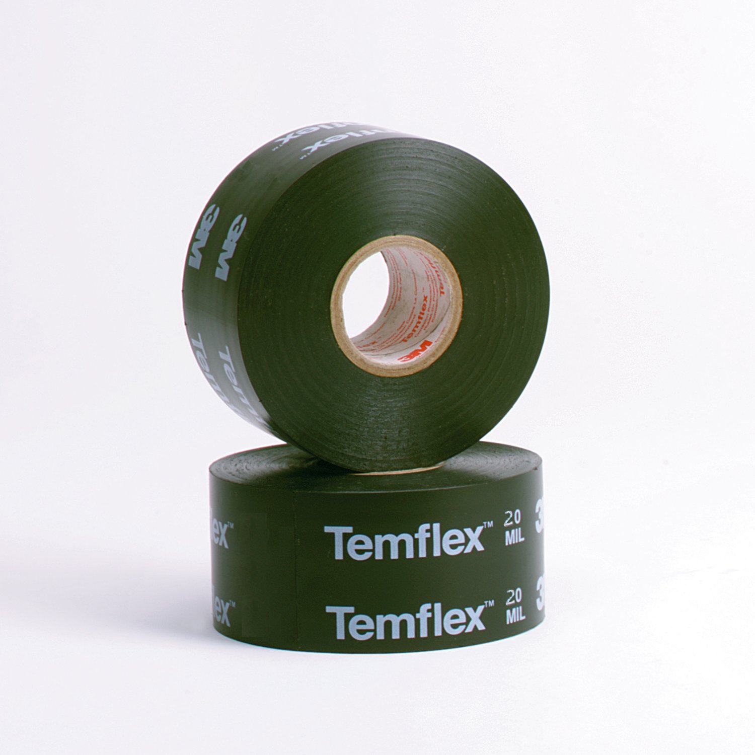 7100043634 - 3M Temflex Vinyl Corrosion Protection Tape 1200, 2 in x 100 ft,
Printed, Black, 12 rolls/Case