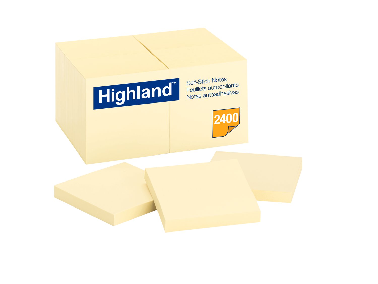 7100231294 - Highland Notes 6549-24PK, 3 in x 3 in (76 mm x 76 mm)