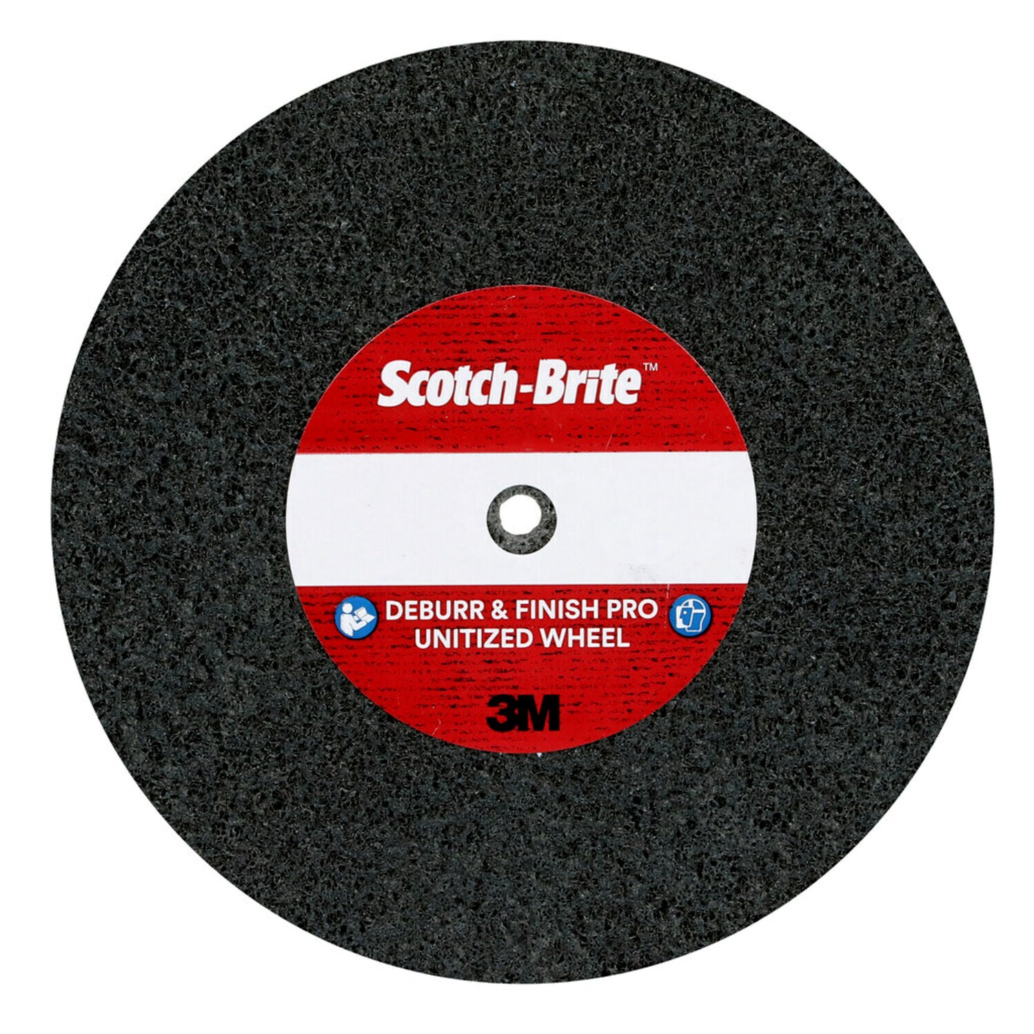 00638060051634, Scotch-Brite Deburr & Finish Pro Unitized Wheel, DP-UW, 2S  Fine, 3 in x 1/2 in x 1/4 in, 20 ea/Case, Aircraft products, deburring--finishing-wheels