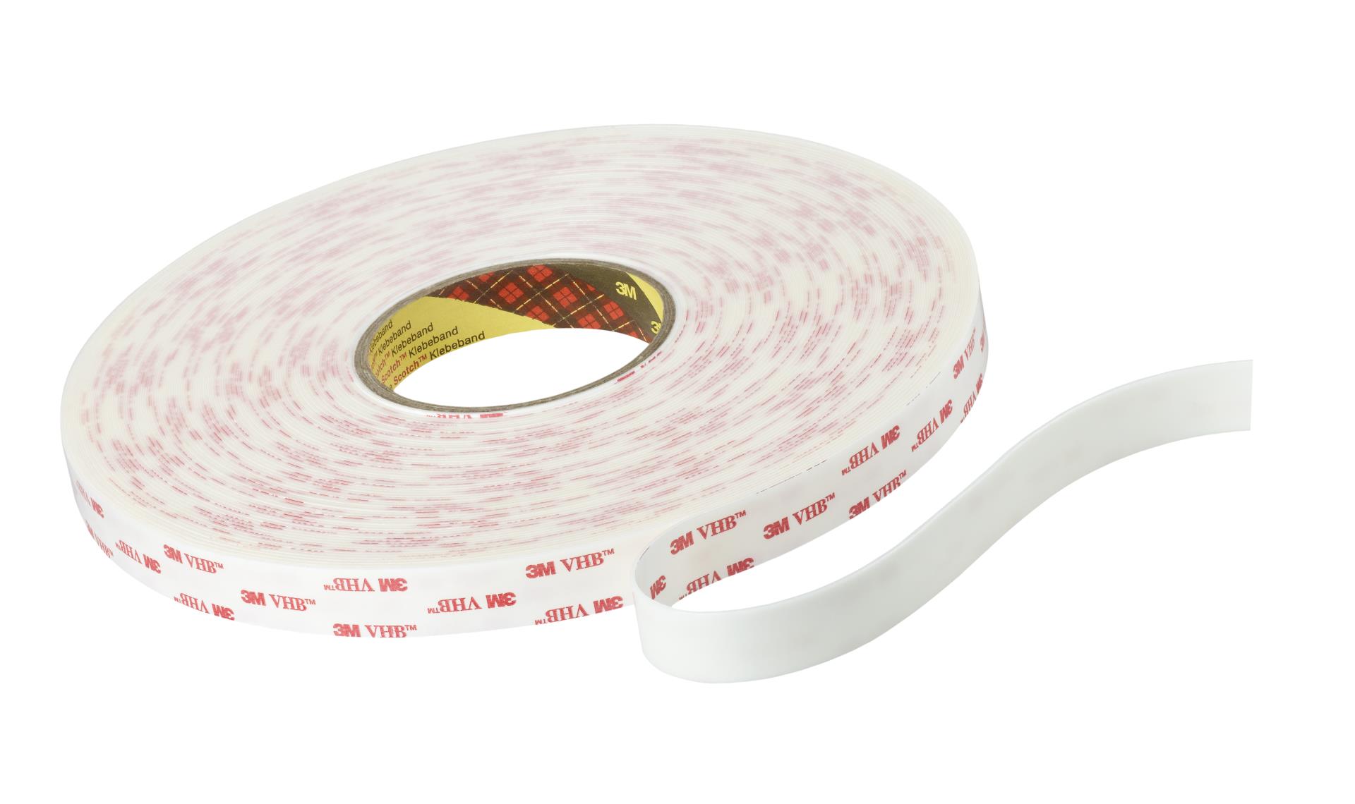12 Roll Case / $13.50 Per Roll White Poly Tape 4"x60yds 