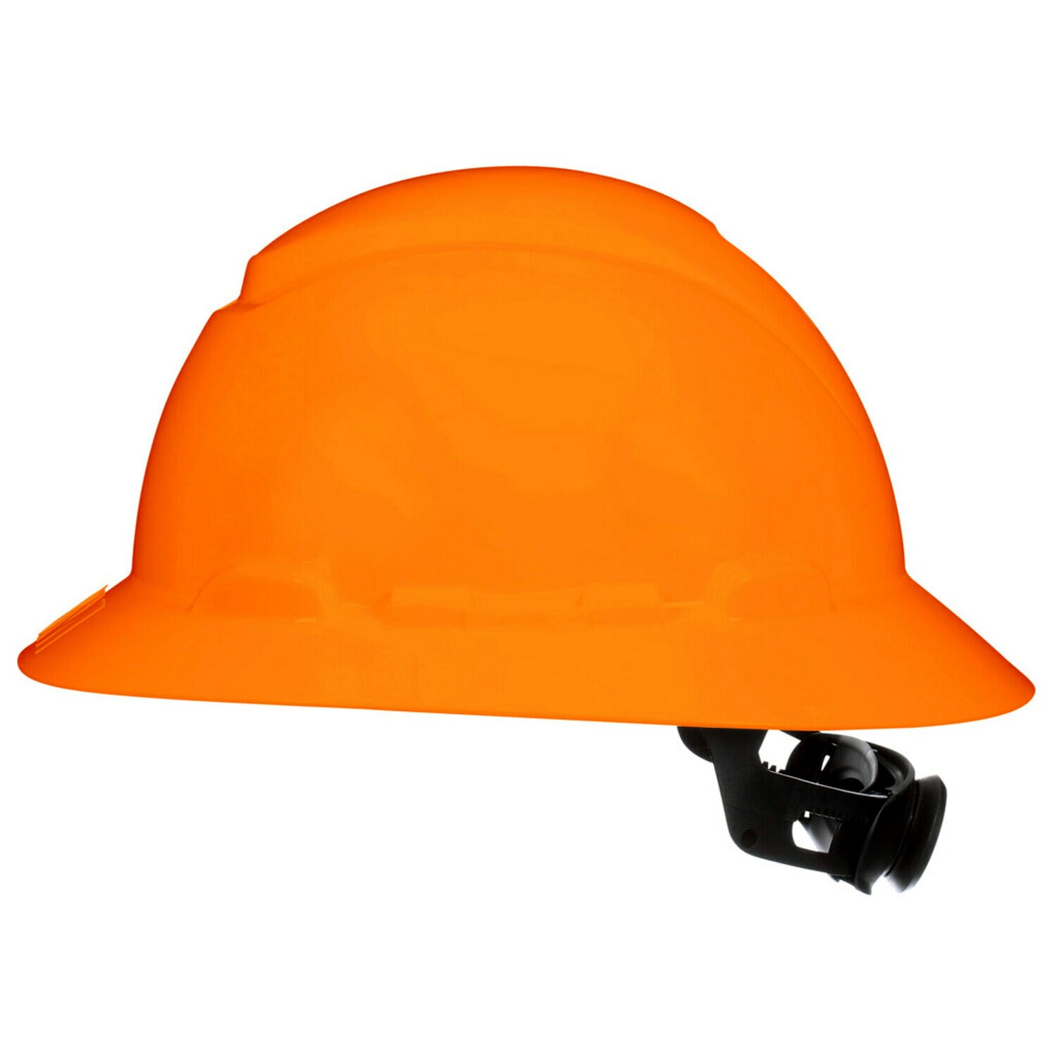 7100297624 - 3M SecureFit Full Brim Hard Hat CHH-FB-R-O6-SL, with Ratchet Adjustment, Hi-Vis, Orange, 6/Case