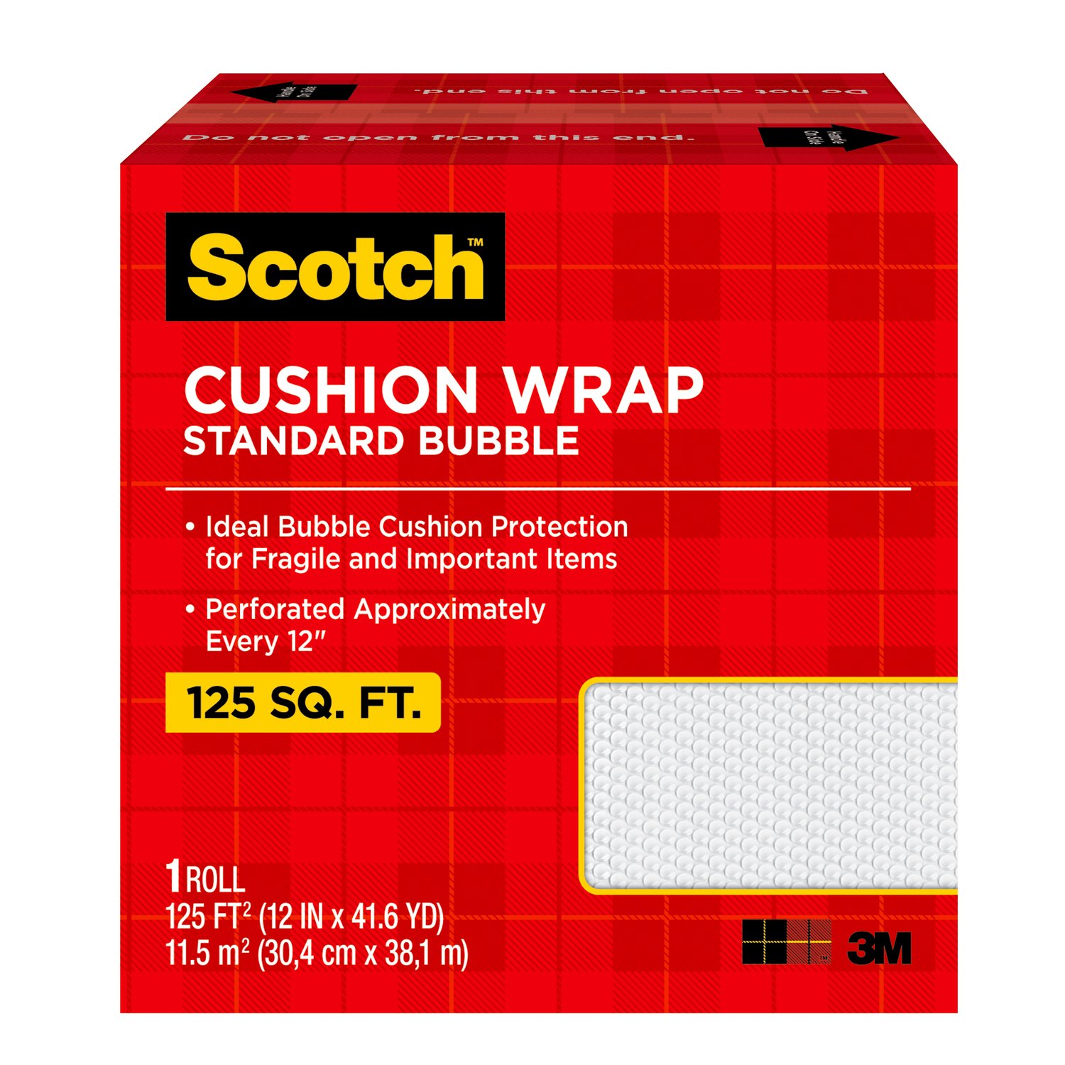 7010370814 - Scotch Cushion Wrap Dispenser Box, 7962 12 in x 125 ft