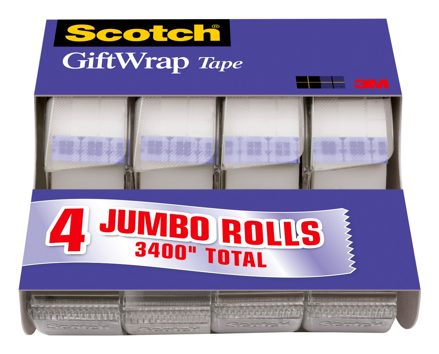 7100095120 - Scotch GiftWrap Tape 415, 3/4 in x 850 in (19 mm x 21,5 m)