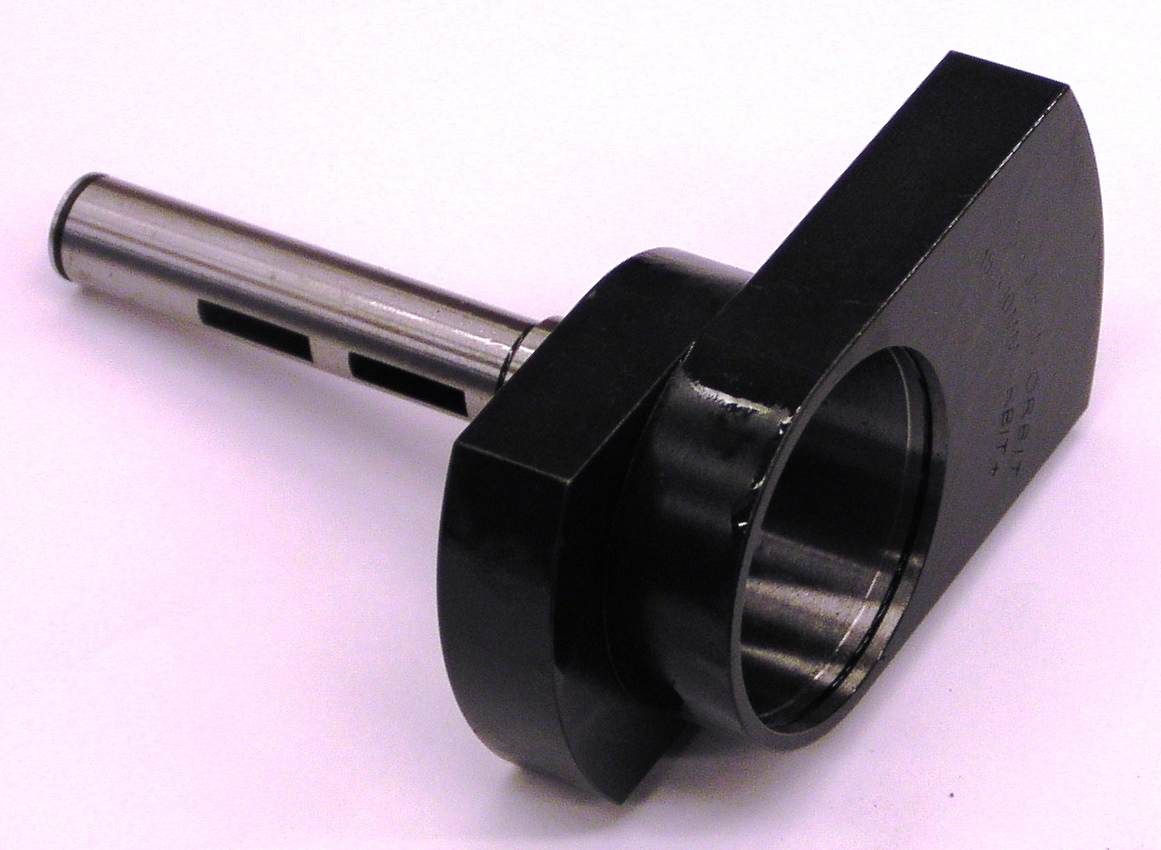 C=1 1/2 Round Handle Lockout D=1 Steel Plunger-Housing A=1/4 1 Each F=1 3/8 E=3/16 Spring Loaded-Pull Pin B=9/16 