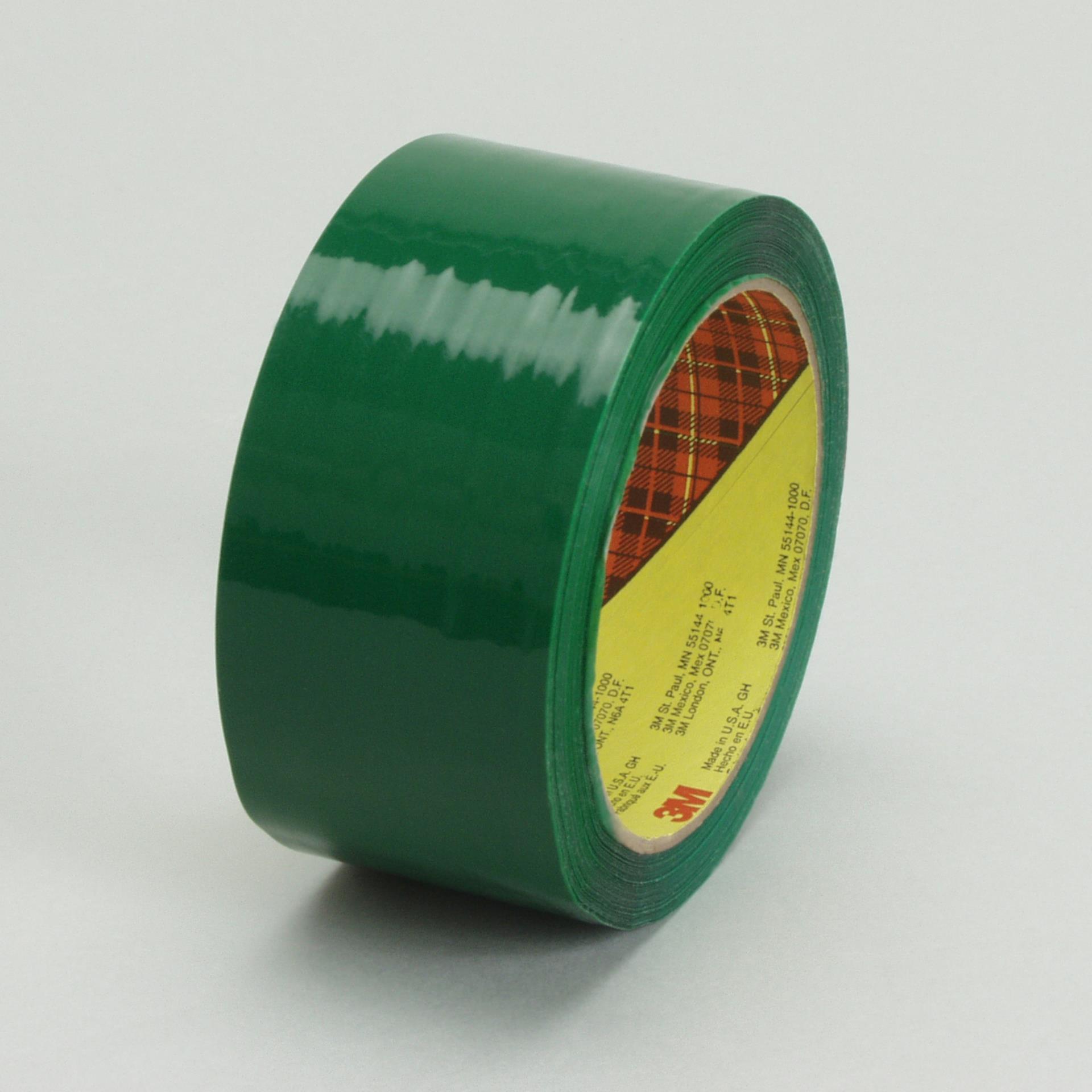00048011538075 Scotch® Box Sealing Tape 373, Green, 72 mm x 50 m, 24/Case  Aircraft products box-sealing-tapes 9347942