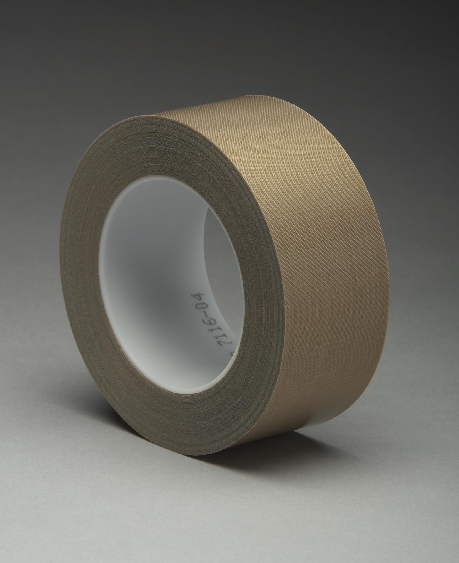 Teflon 21-3S Teflon Coated Tape 5 x 36 Yards Silicone Adhesive