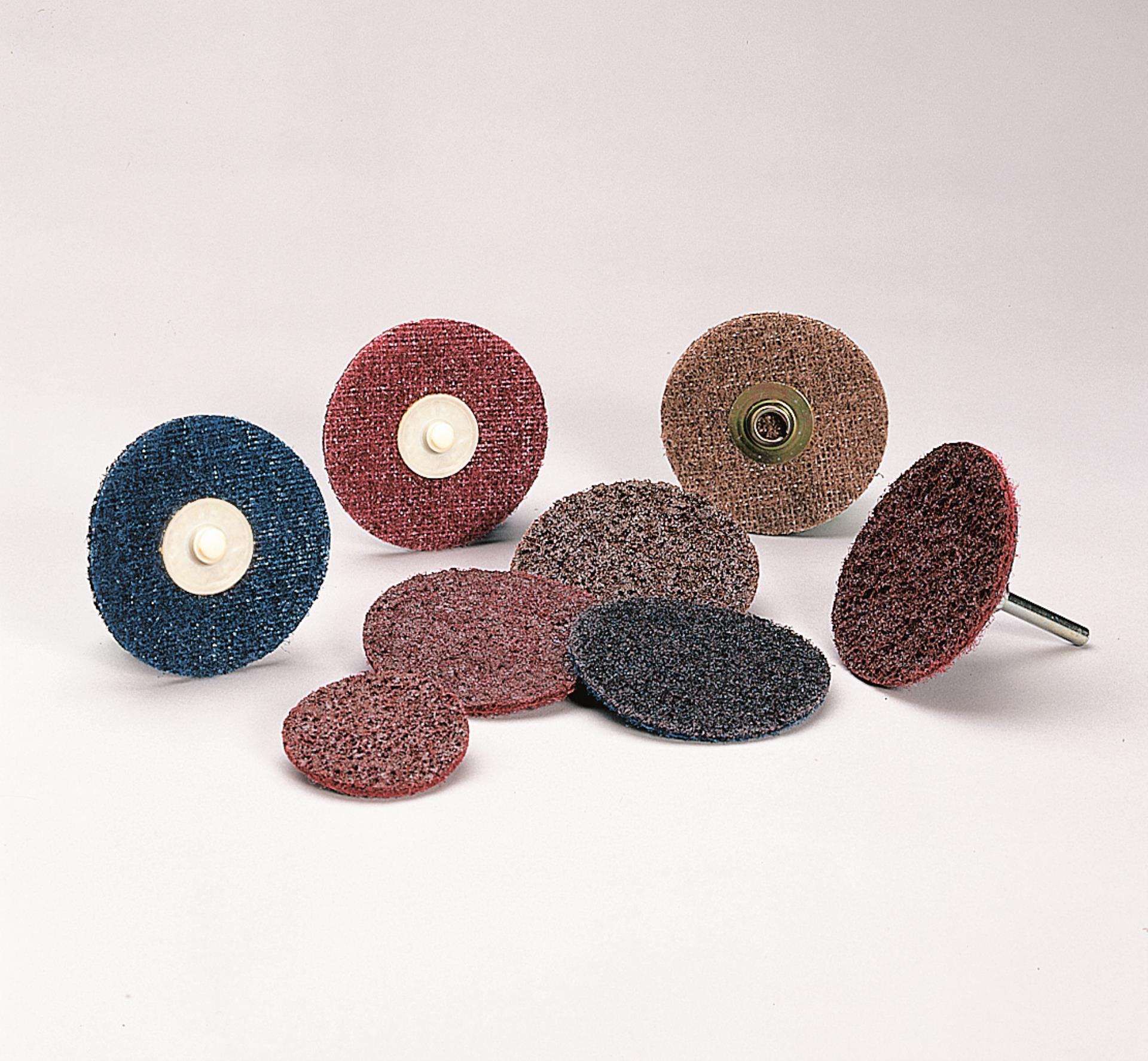 00051115369179 Standard Abrasives™ Quick Change Surface Conditioning RC  Disc, 840535, A/O Medium, TSM, Maroon, in, QS400BBM, 25/inner, 250/case  Aircraft products quick-change-discs 9365744
