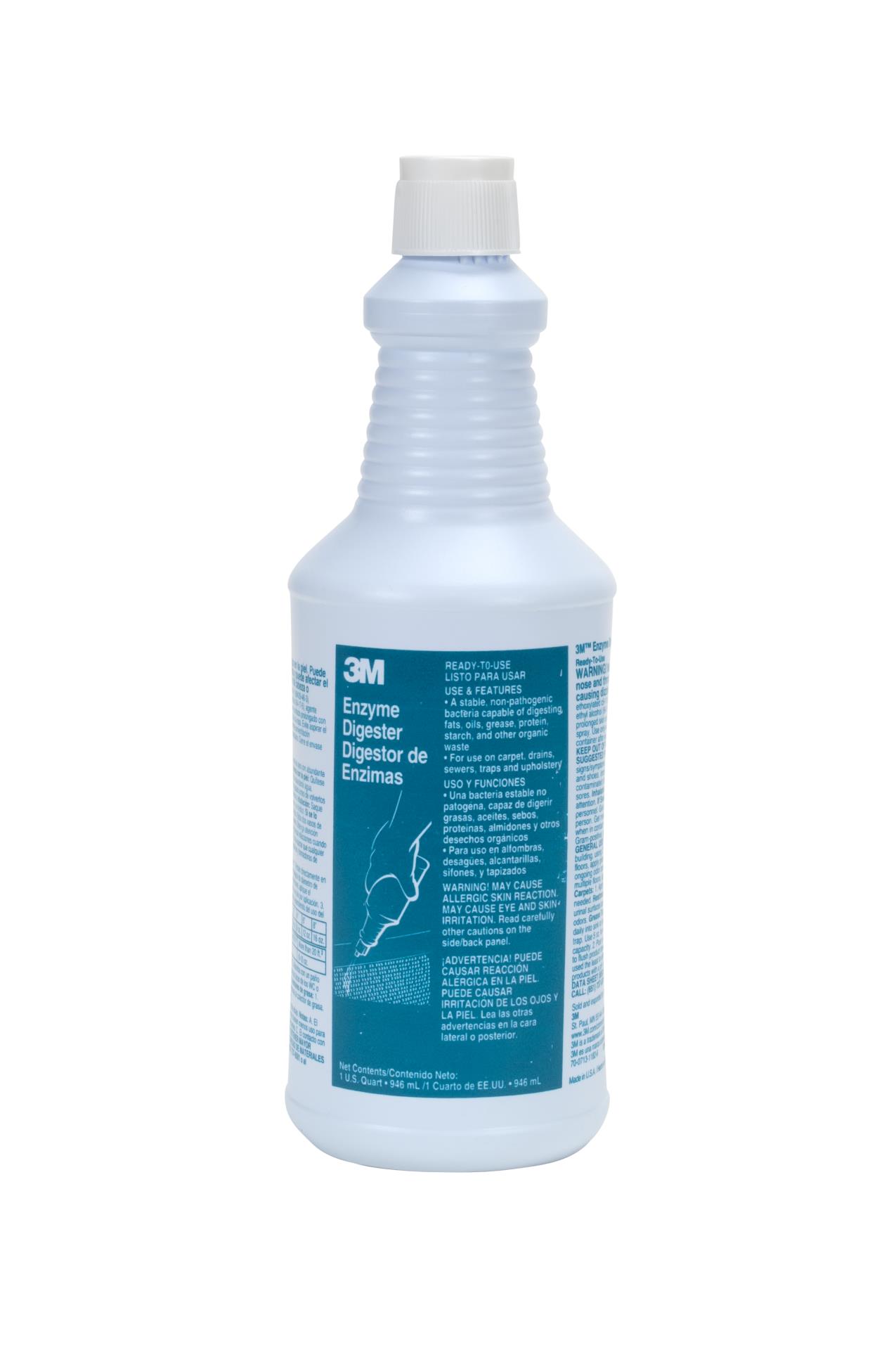 50048011347535 3M™ Enzyme Digester Ready-to-Use 34753, Quart, 12/Case  Aircraft products 3M 9378117