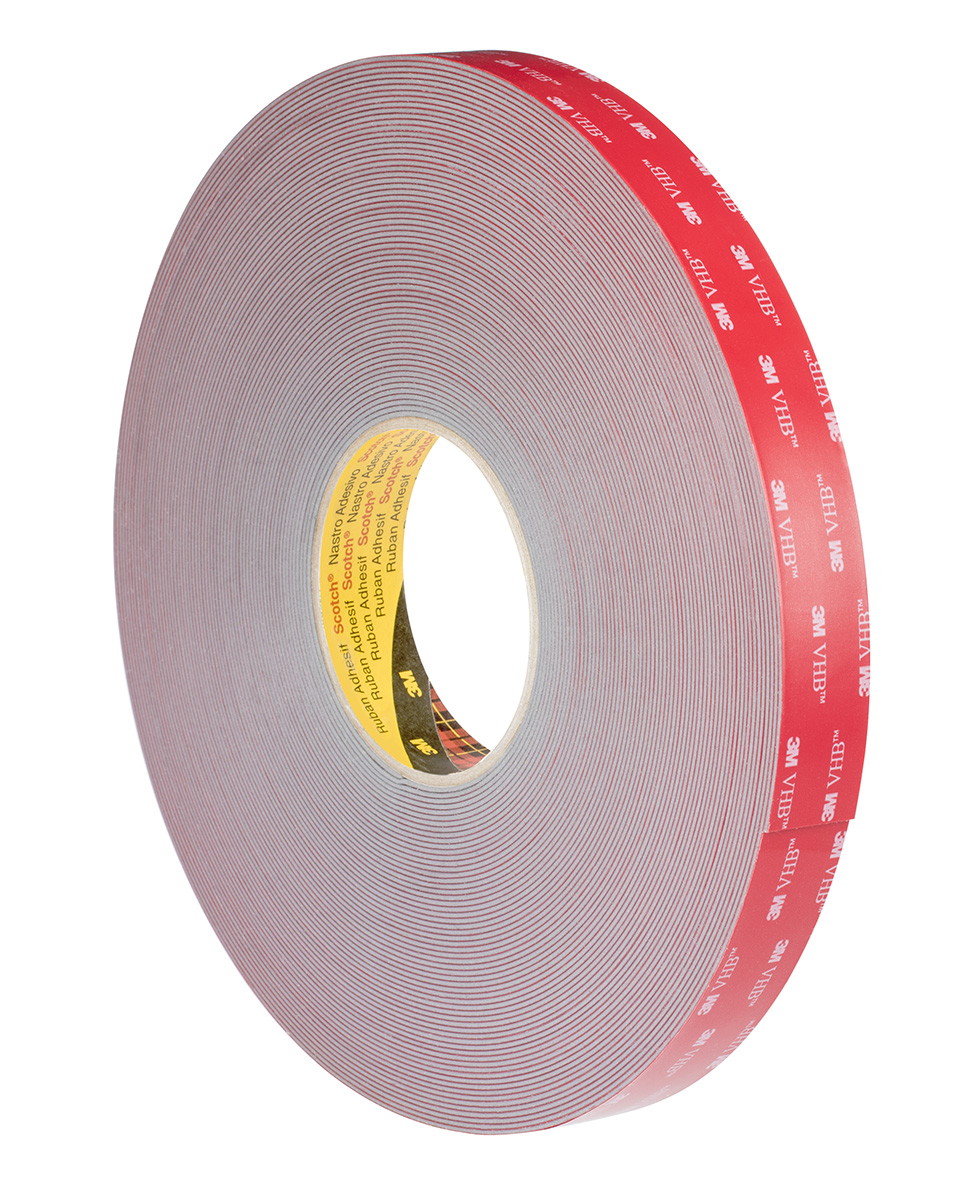 x 0.75 in. 0.5 in. W 3M VHB Tape 4991 - Tape Strip with UV Light Resistance Adhesives and Sealants Pack of 25 Pcs. L