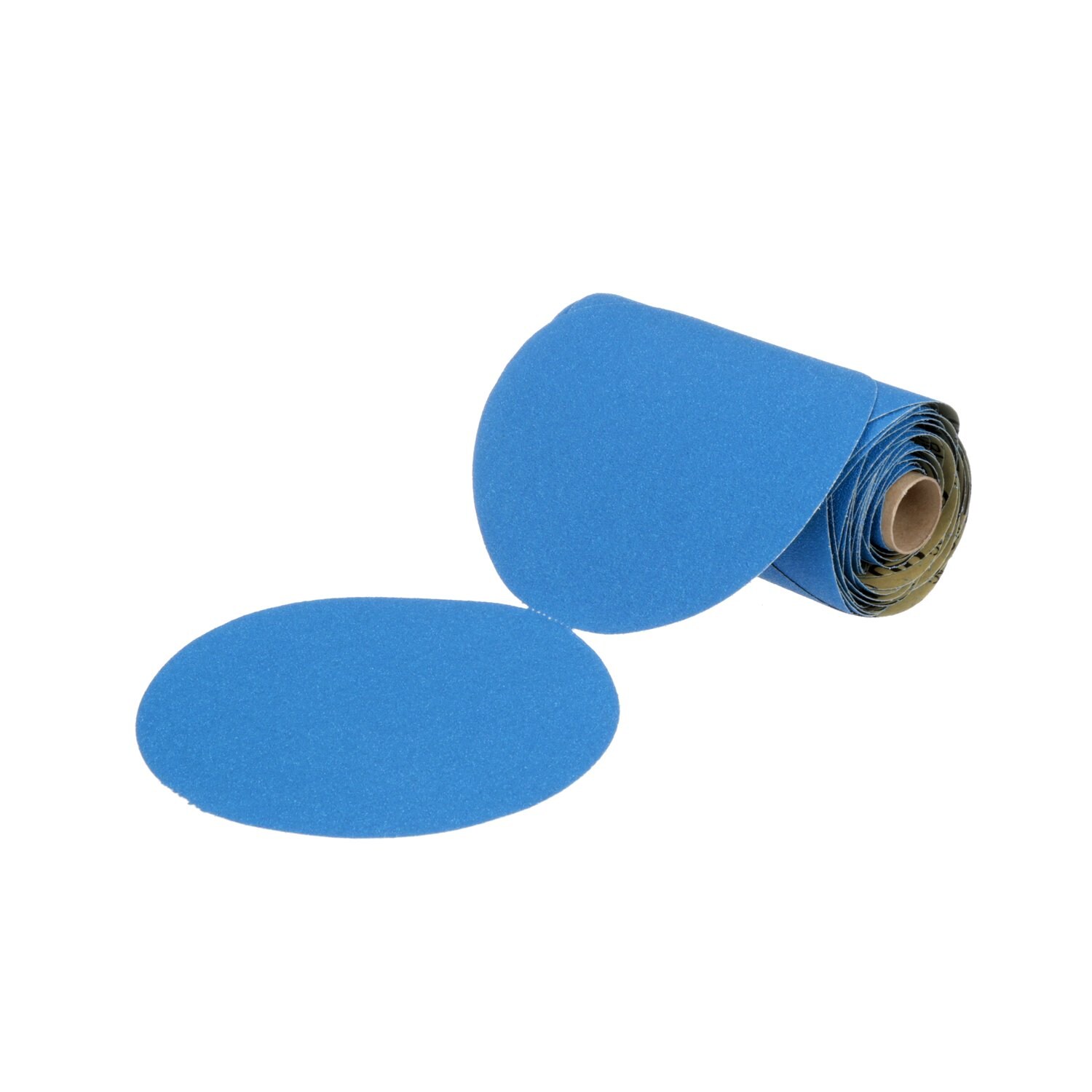 7100098232 - 3M Stikit Blue Abrasive Disc Roll, 36202, 6 in, 80 grade, 50 discs per
roll, 5 rolls per case