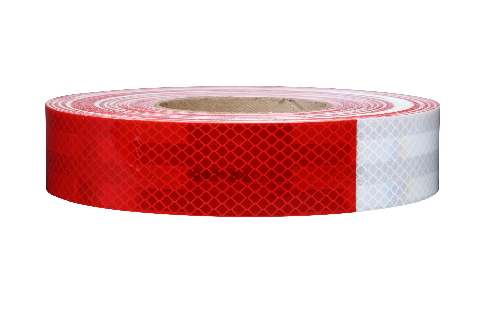 White/Silver Reflective Conspicuity Adhesive Tape Hi-Vis 25 50 100mm 1-40m 