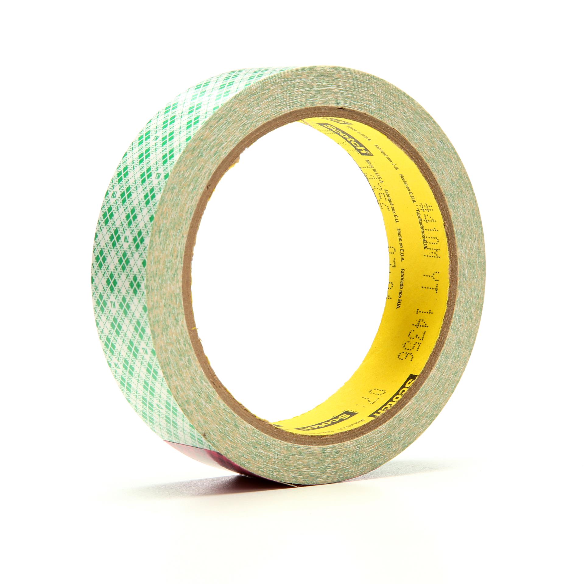 410M 3 Inch Core Scotch Double-Coated Tissue Tape 1 Inch x 36 Yards 