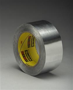 Aluminium Silver Foil Adhesive Builders Tape Air Conditioning 50m x 50mm 70um 