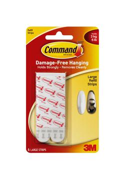 00051131851269 | Command™ Large Refill Strips 17023P-ES | Aircraft