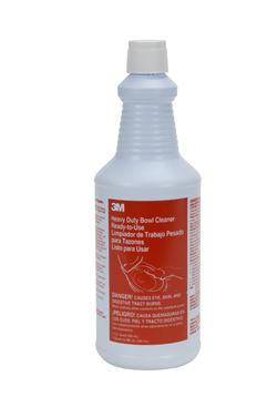 3M Heavy-Duty Bowl Cleaner, Liquid, 1 Qt. Bottle (MMM34764)