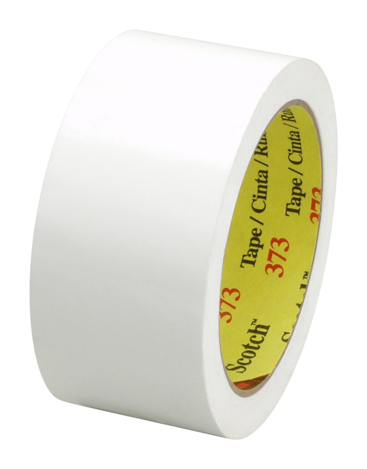 7010335776 - Scotch Box Sealing Tape 373, White, 288 mm x 914 m, 1/Case