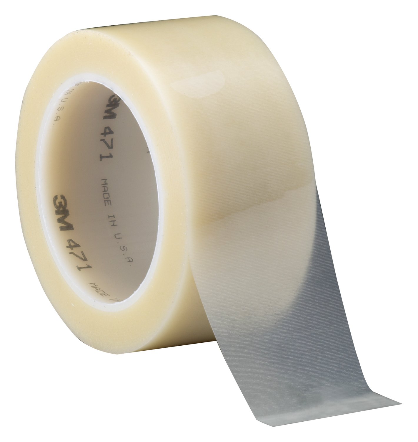 7000047448 - 3M Vinyl Tape 471, Transparent, 1 in x 36 yd, 5.2 mil, 36 rolls per
case