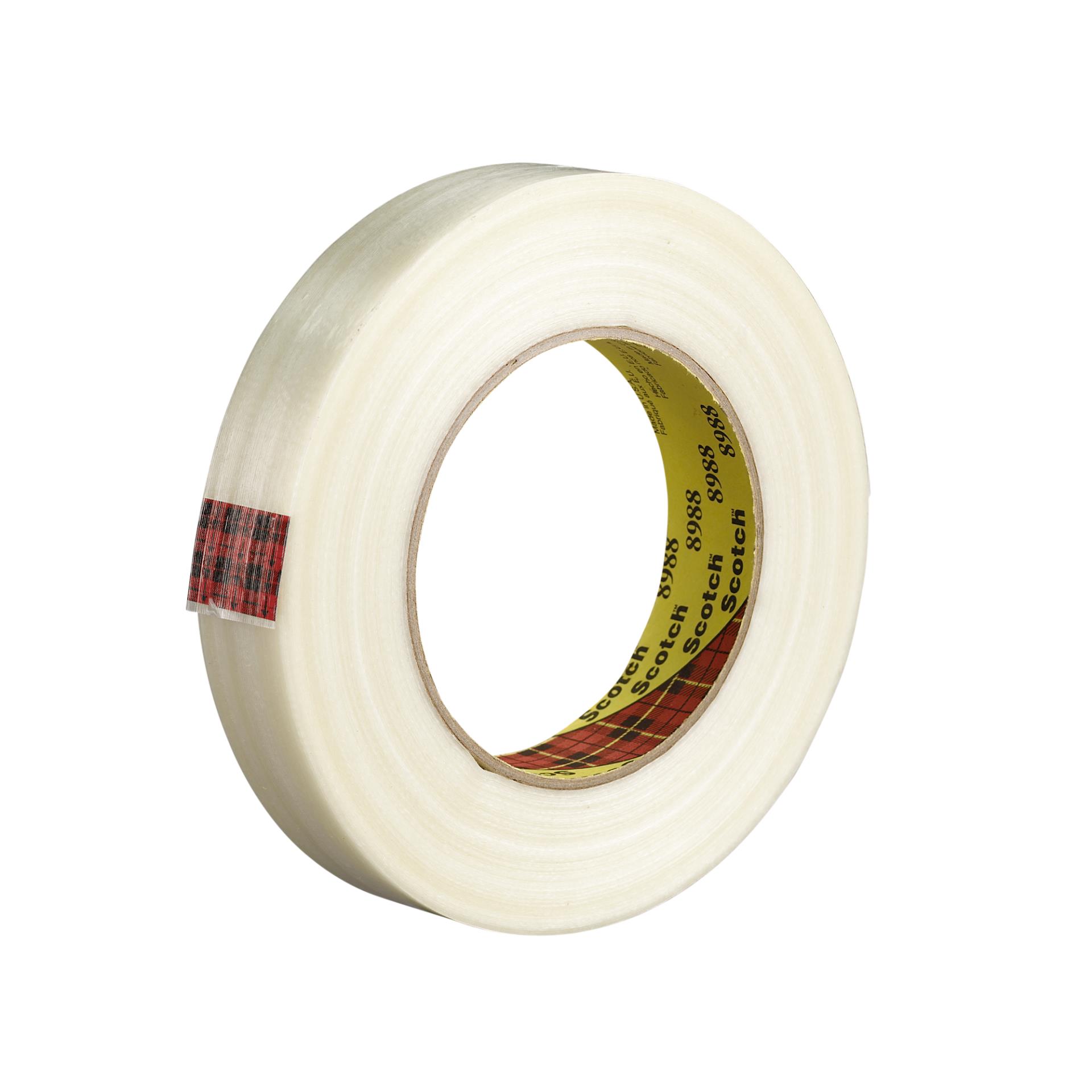 CS Hyde High Temperature Fiberglass Tape With Silicone Adhesive Ivory 1/2 inch 