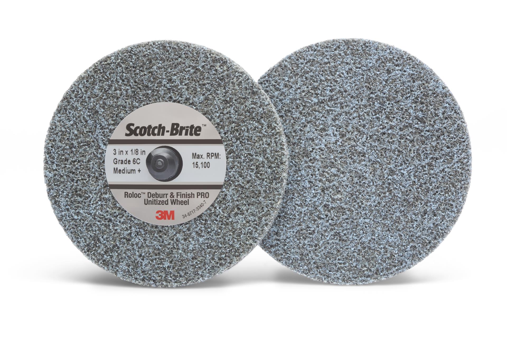 Scotch-Brite Roloc Clean and Finish Disc TS SPR 019670A 3M 2 in x NH S ULF 