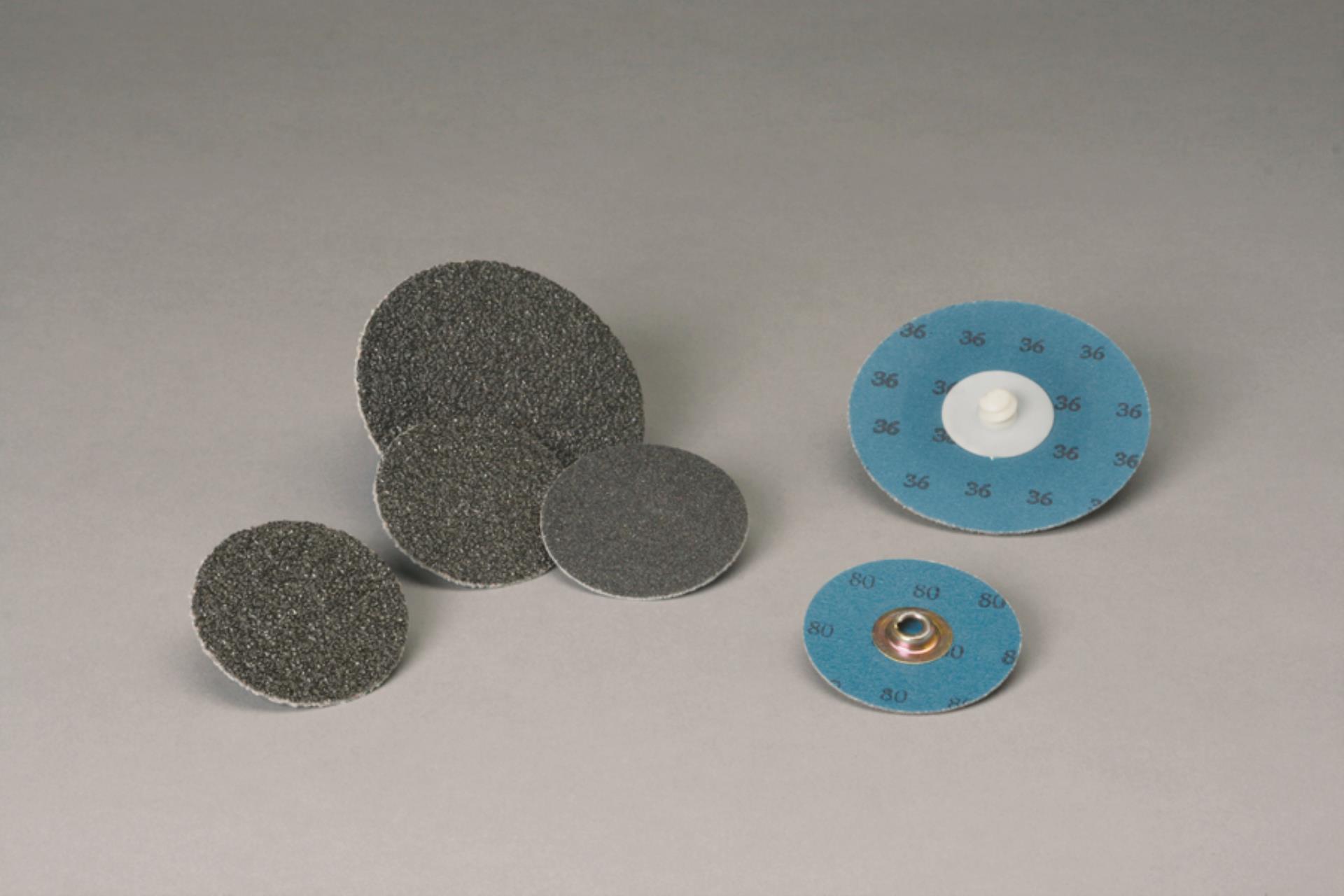 Standard Abrasives 840013 3/4 Aluminum Oxide Quick-Change Buff & Blend Disc Type GP 300 Units TS Fine 