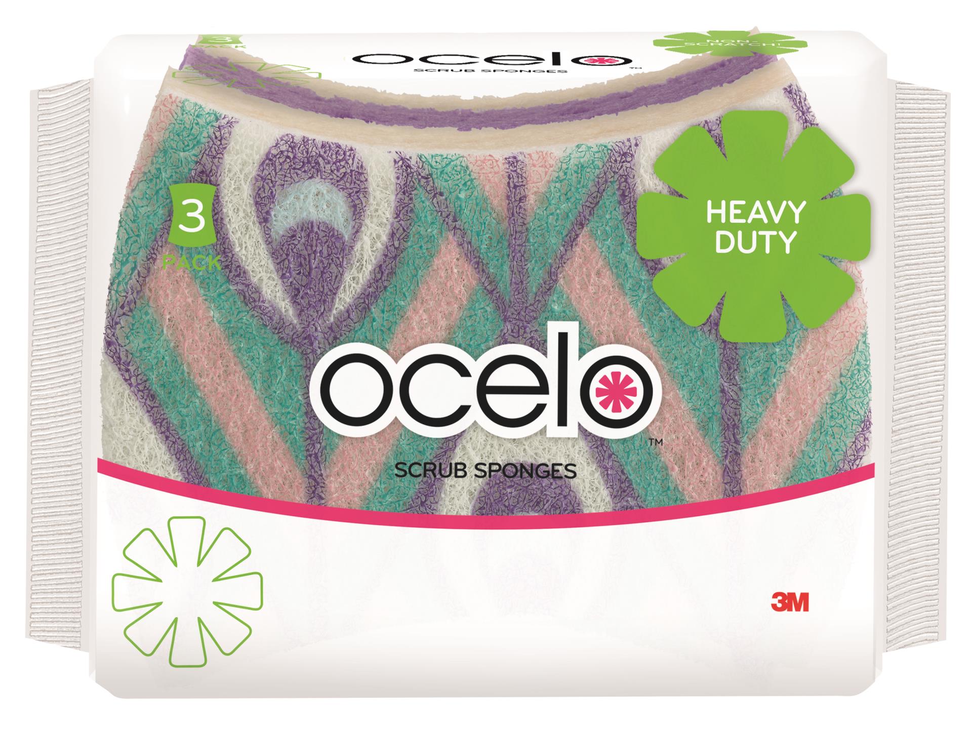 ocelo Scrub & Wipe Cleaning Pad 1 Pad Total Colors and designs may vary O-Cel-O 8220SW 