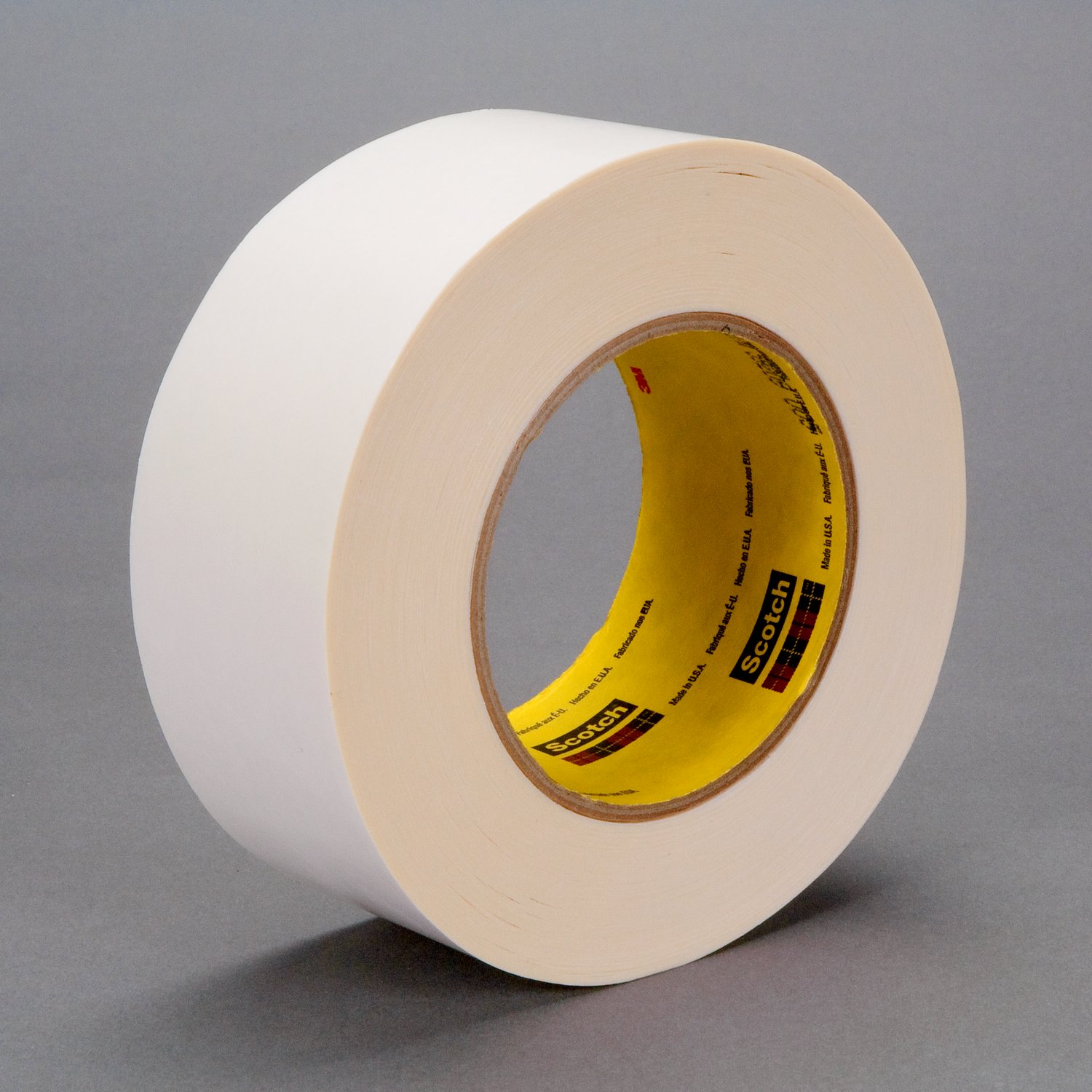 7100132937 - 3M Repulpable Heavy Duty Double Coated Tape R3287, White, 5 mil, Roll,
Config